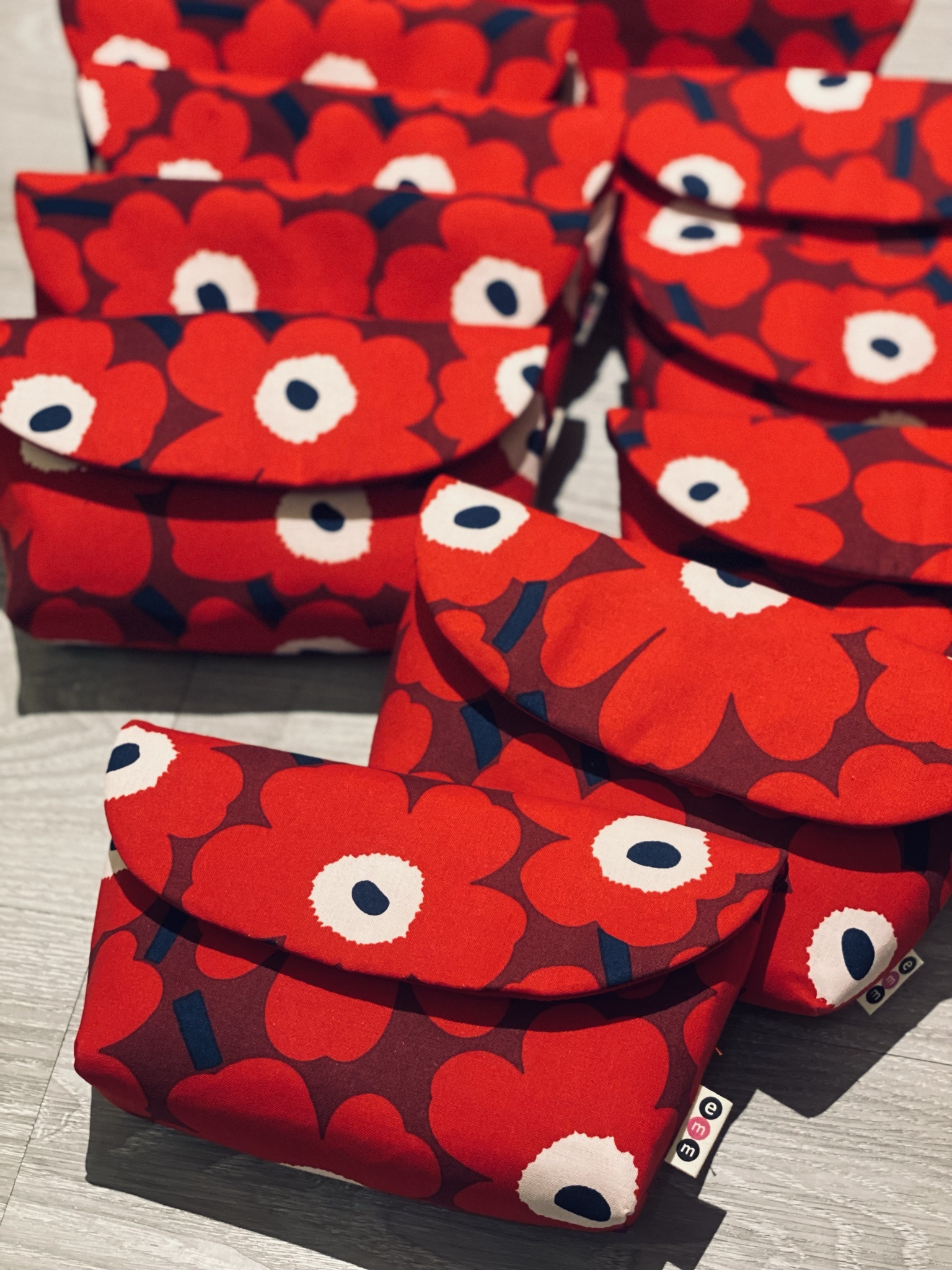 利是pouch | 2021 red navy 細花