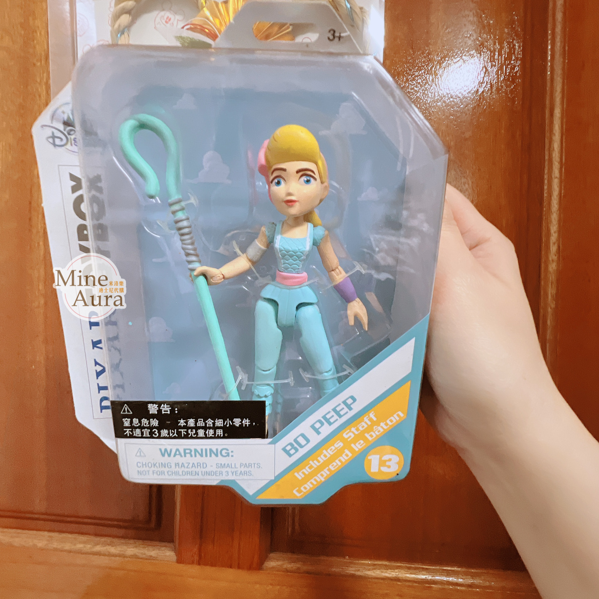 (全新NG品現貨) 牧羊女 Bo Peep 玩具組 玩具總動員 Toy Story -香港迪士尼樂園