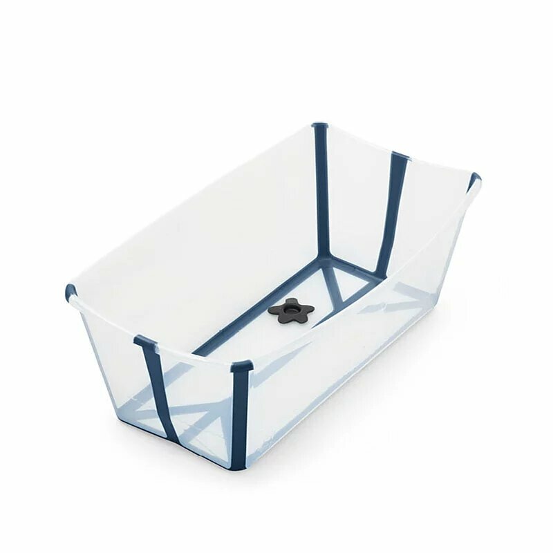 Stokke® Flexi Bath® 摺疊式浴盆 (藍彩透明)