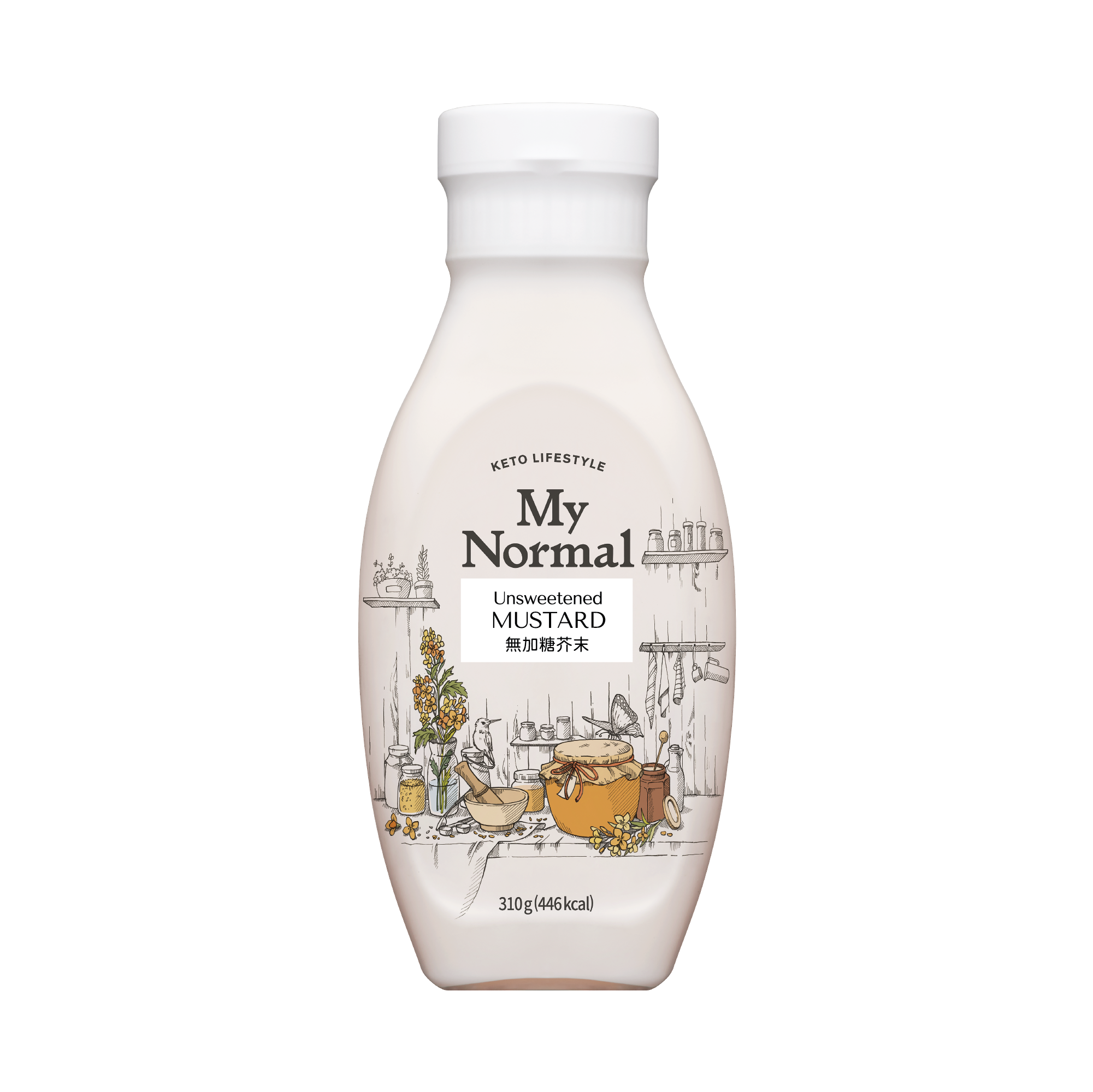 My Normal - 生酮無添加糖芥末醬 (310g)(82307)
