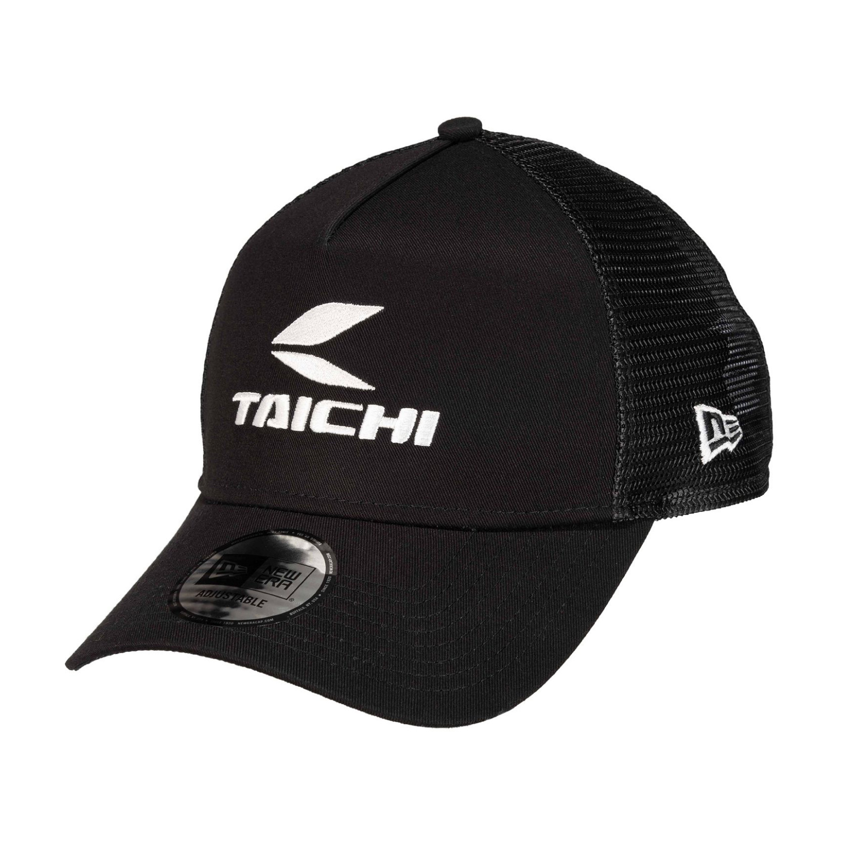 安信騎士| RS TAICHI 鴨舌帽NEC013 黑刺繡棒球帽NEWERA聯名網帽