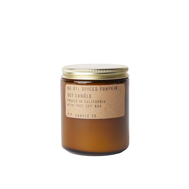No.01  Spiced Pumpkin 南瓜香料 香氛蠟燭 - P.F. Candle Co.