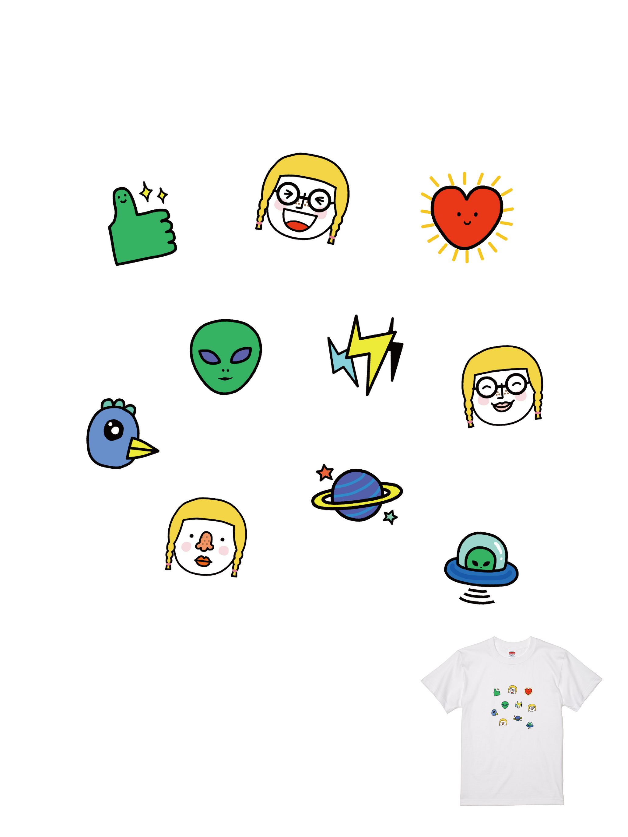 黑眼包聯名T｜104155102