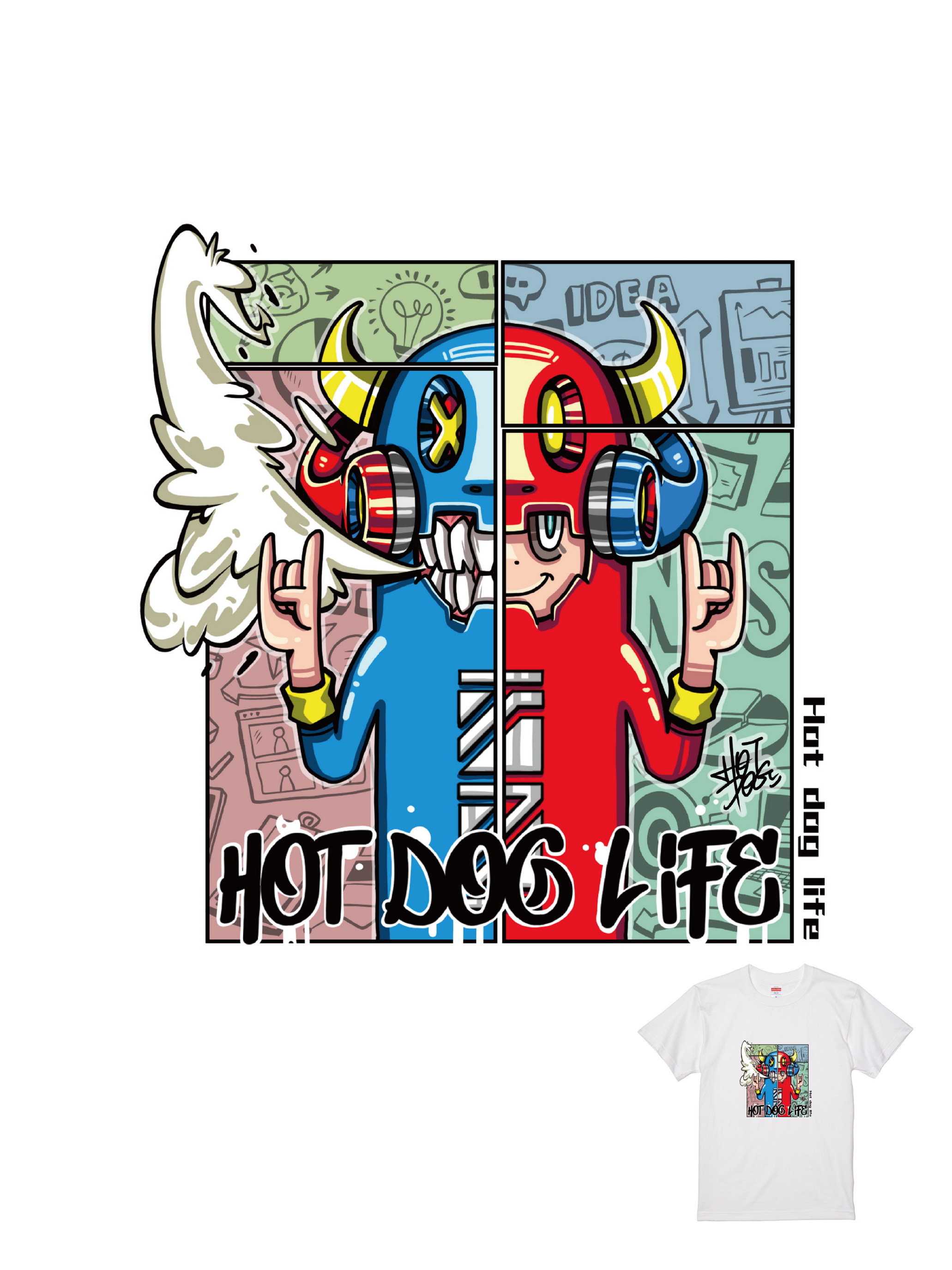熱狗日常聯名T｜105251112
