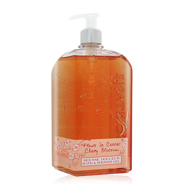 L'OCCITANE 歐舒丹 櫻花沐浴膠(250ml/500ml)-國際航空版