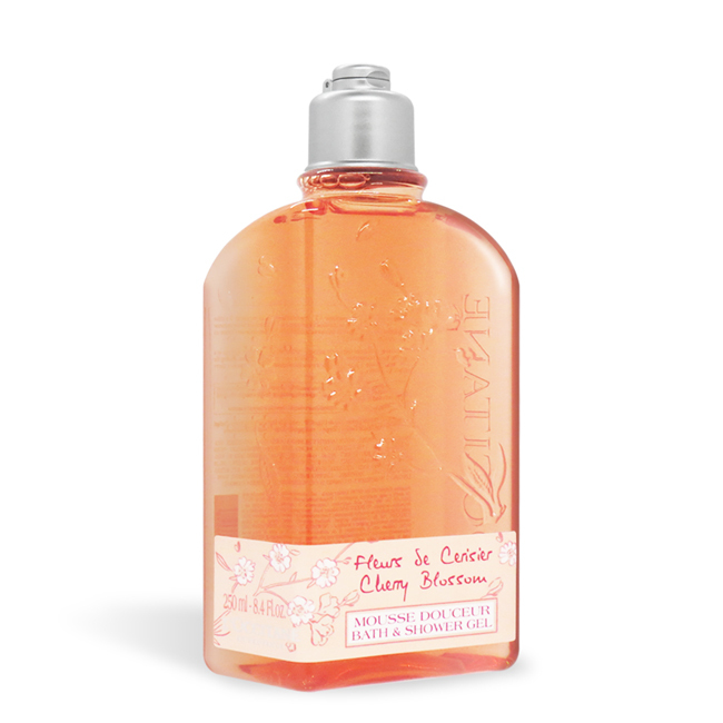 L'OCCITANE 歐舒丹 櫻花沐浴膠(250ml/500ml)-國際航空版