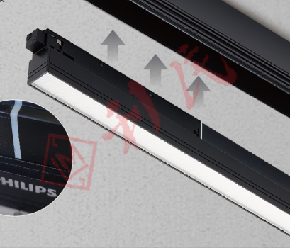 Philips (砂黑) - 48V 磁吸線性泛光燈組件 (7W/12.5W) (3000K/4000K)