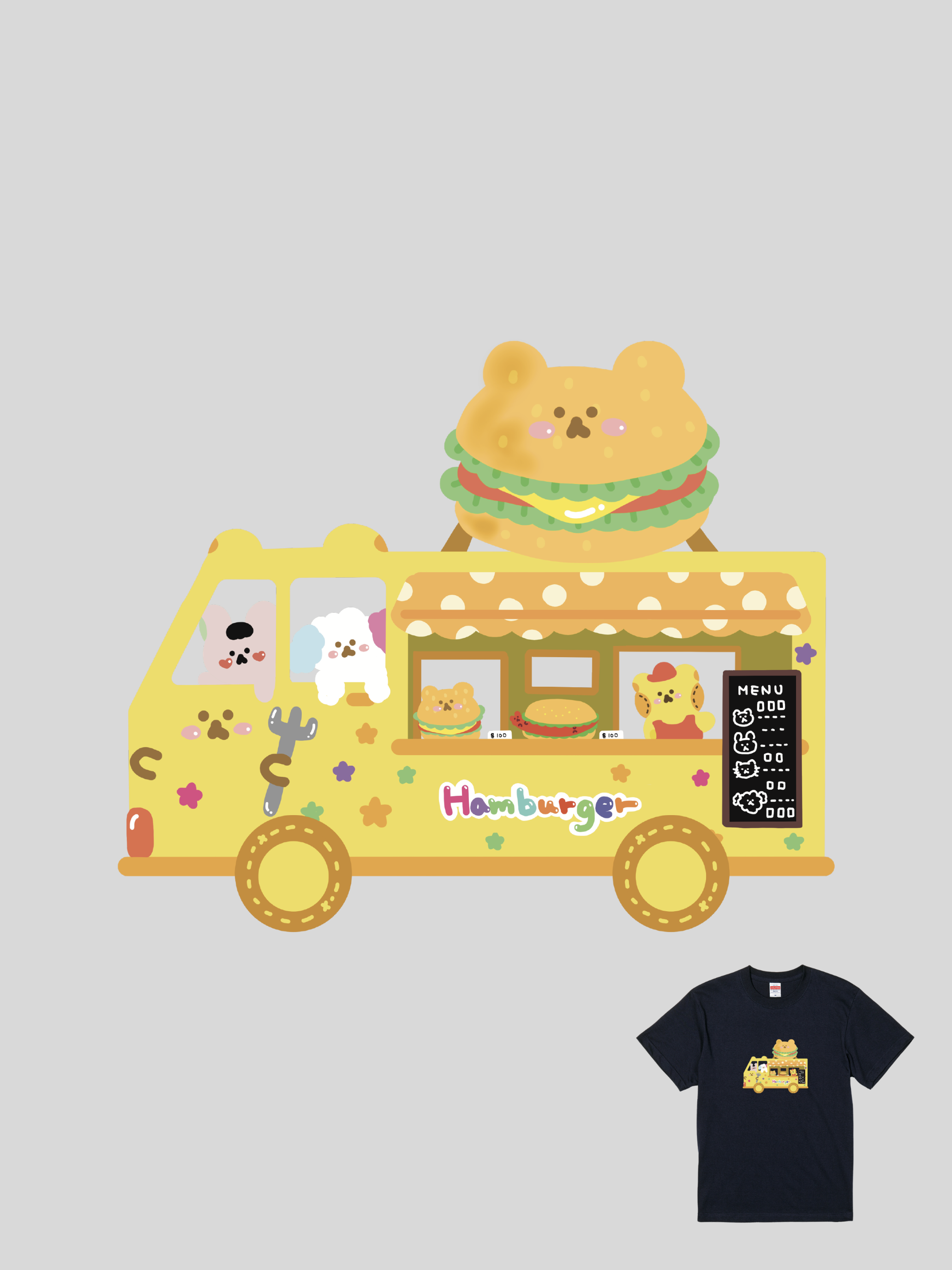 渣男熊宇宙觀聯名T｜104330104