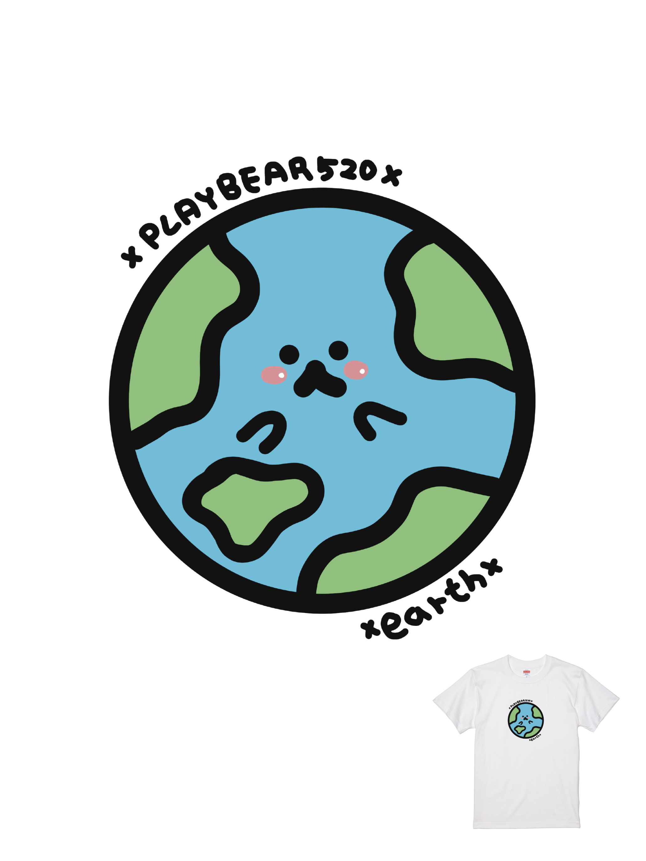 渣男熊宇宙觀聯名T｜104330102