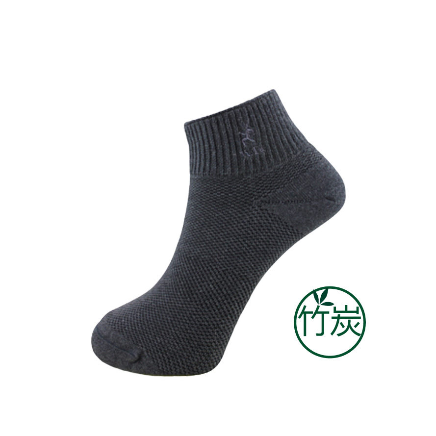 YUFA。竹炭紗。1/4運動襪701