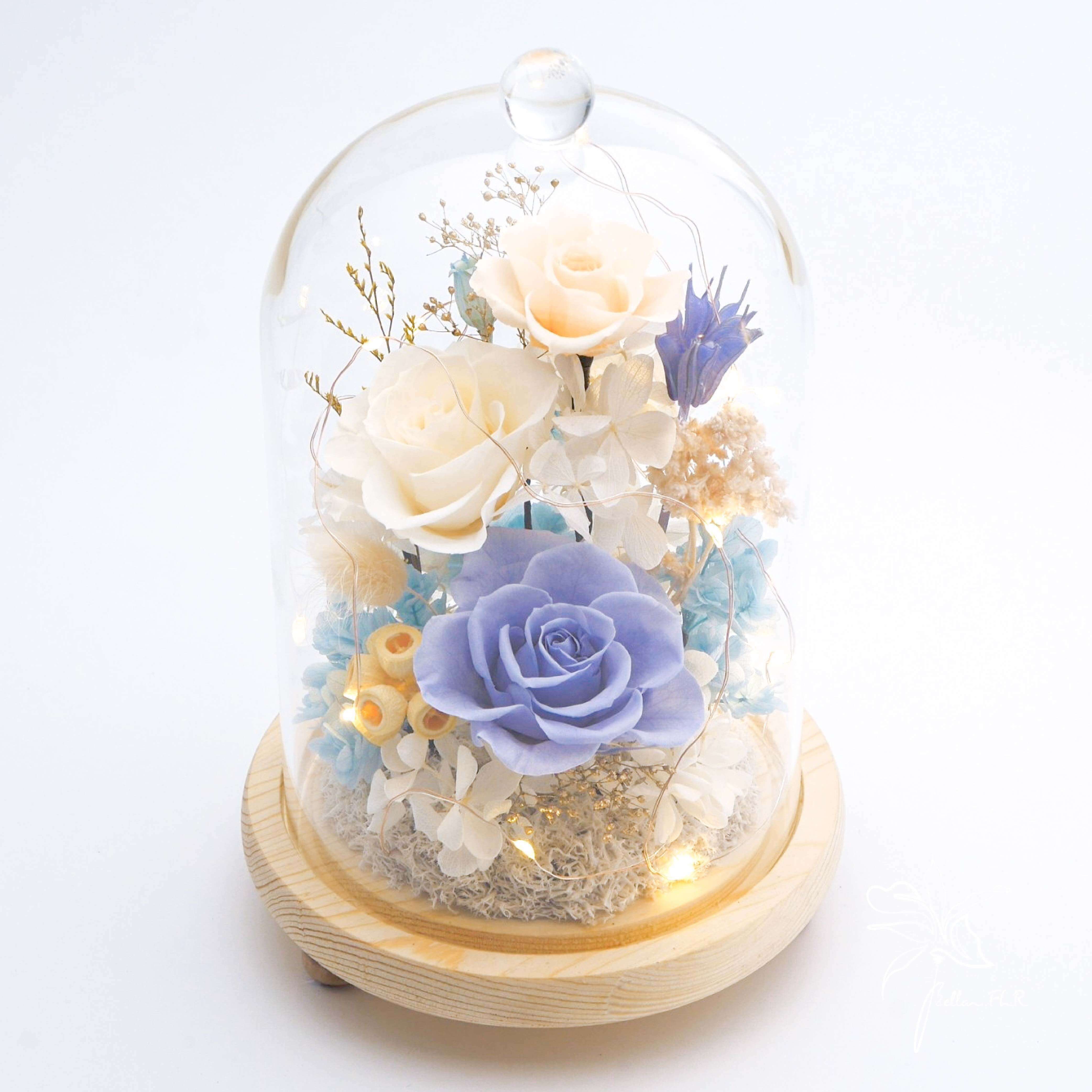 【約定】長型玻璃花盅-大