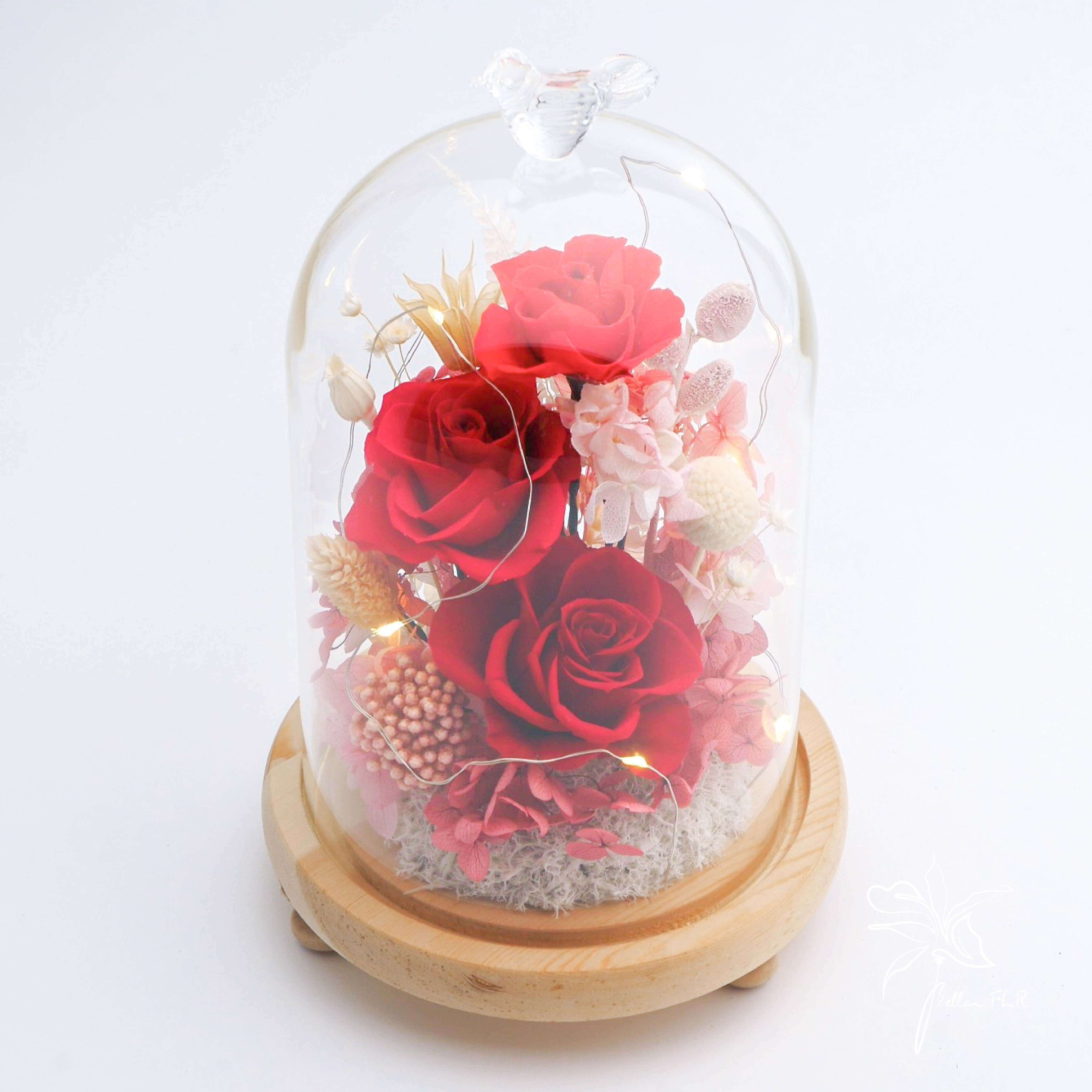 【長情的溫度】長型玻璃花盅-大