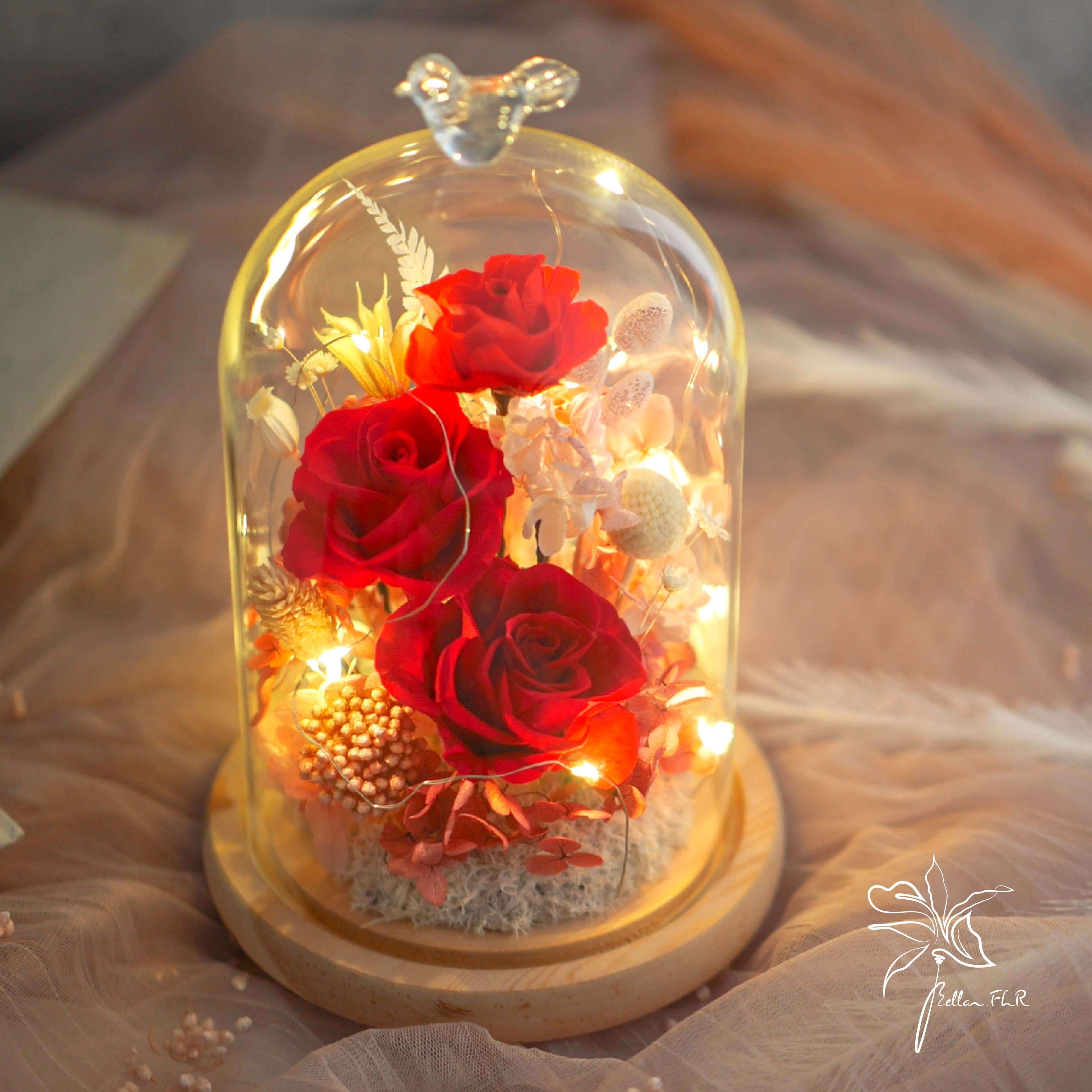 【長情的溫度】長型玻璃花盅-大