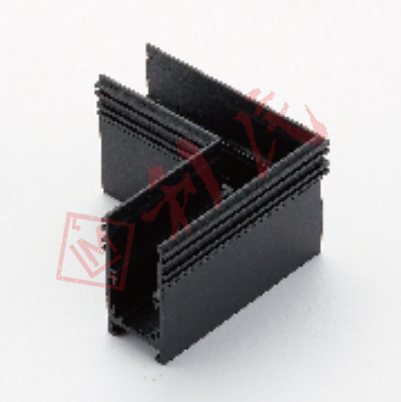 Philips (砂黑) - 48V 磁吸暗裝水平轉角連接組件