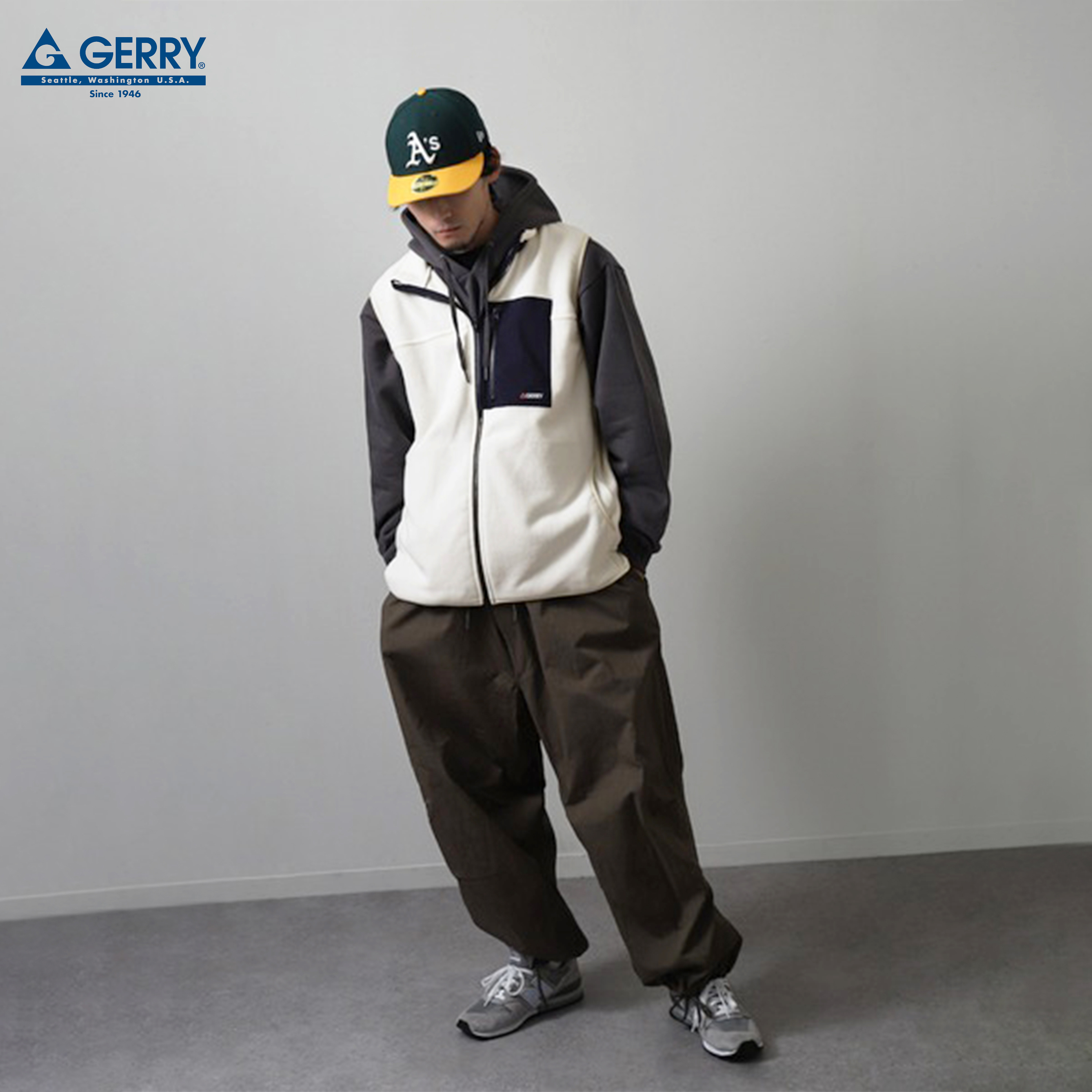 GERRY】FLEECE VEST抓毛絨背心