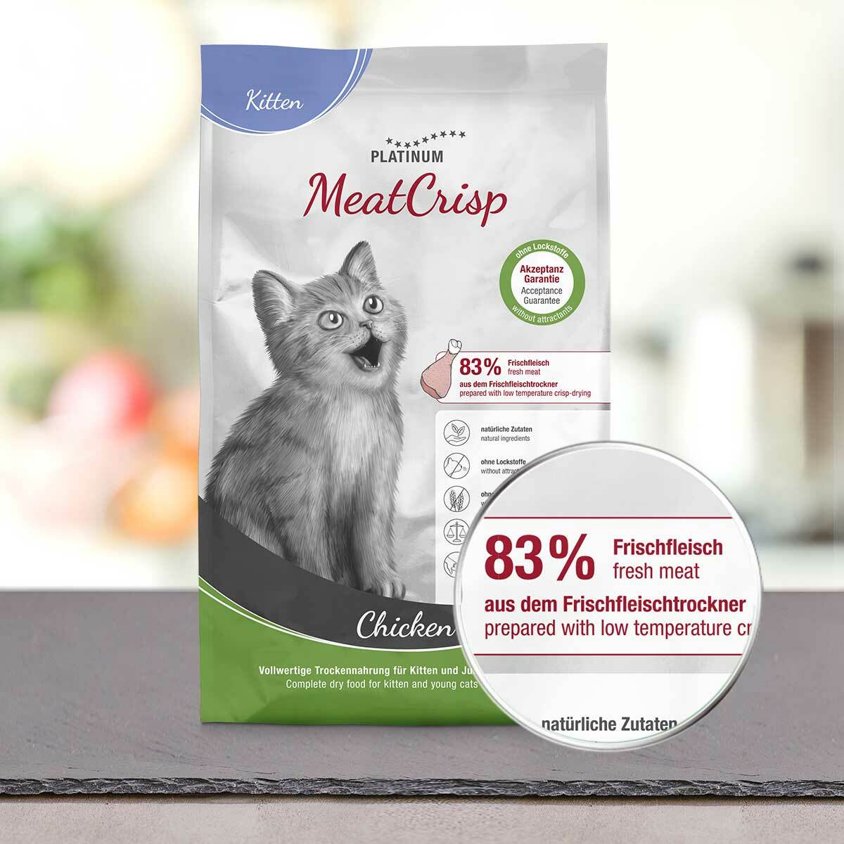 白金鮮雞肉脆(幼貓配方) 400g/3.3lb/6.6lb