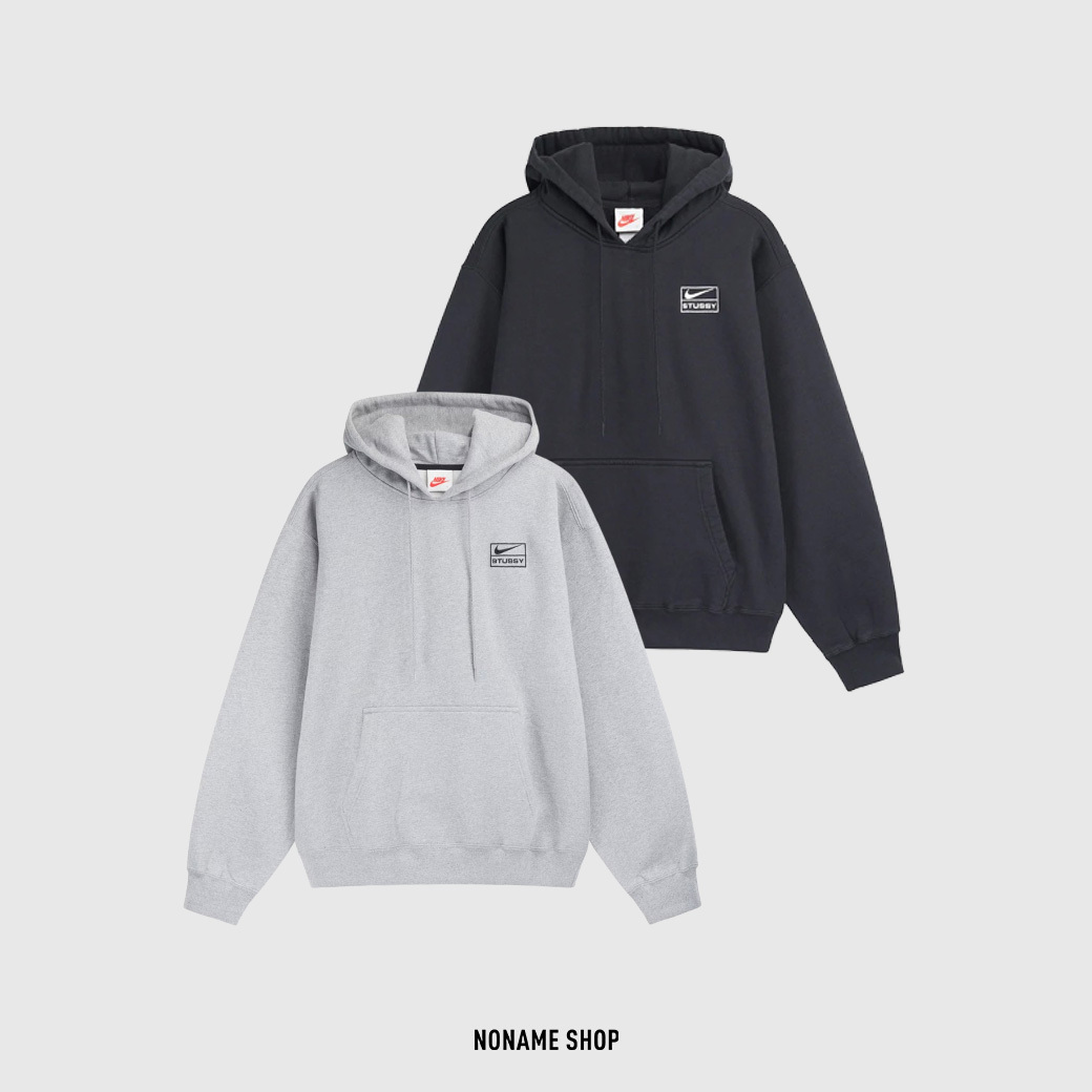 NIKE X STUSSY WASHED HOODIE 2022 聯名帽T 保暖兩色