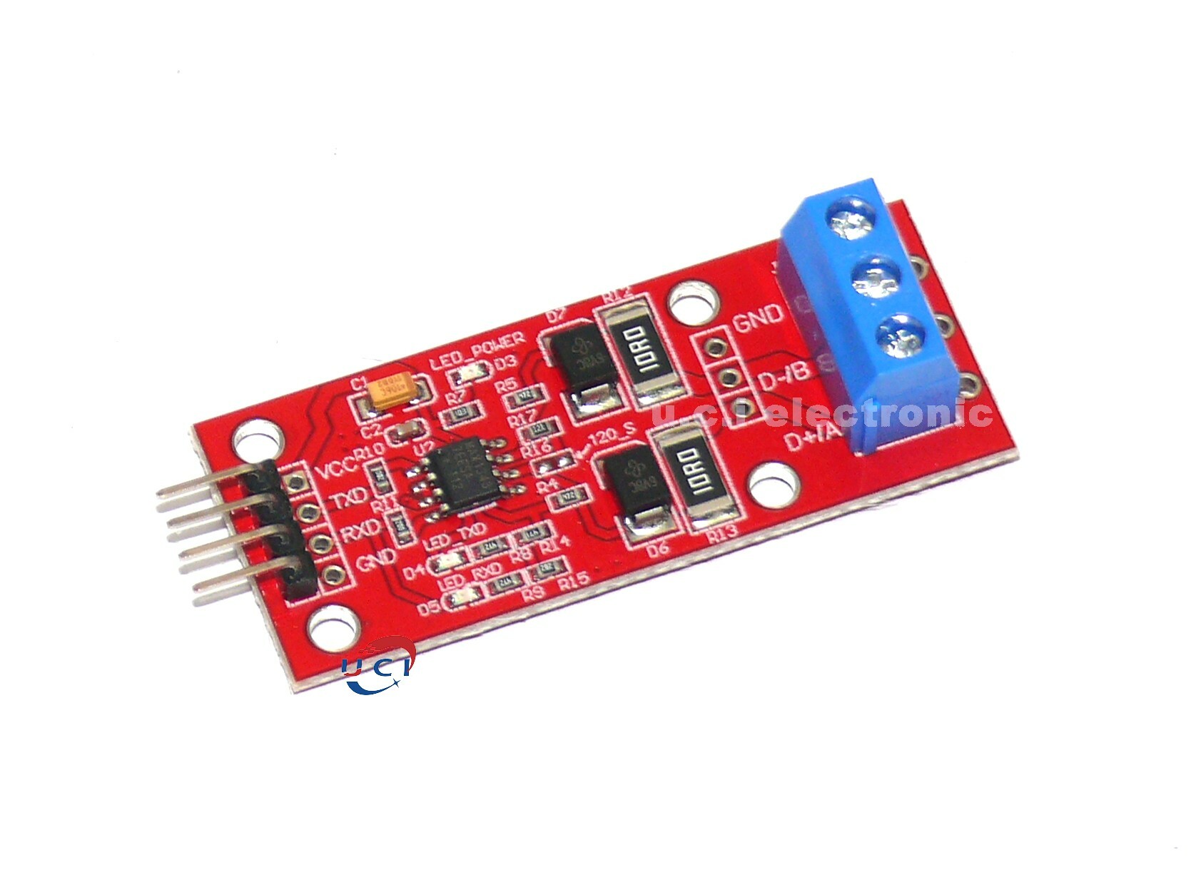 【UCI電子】(11-9)  TTL轉RS485模組 單片機 485轉串口UART電平互轉 硬體自動控制流向