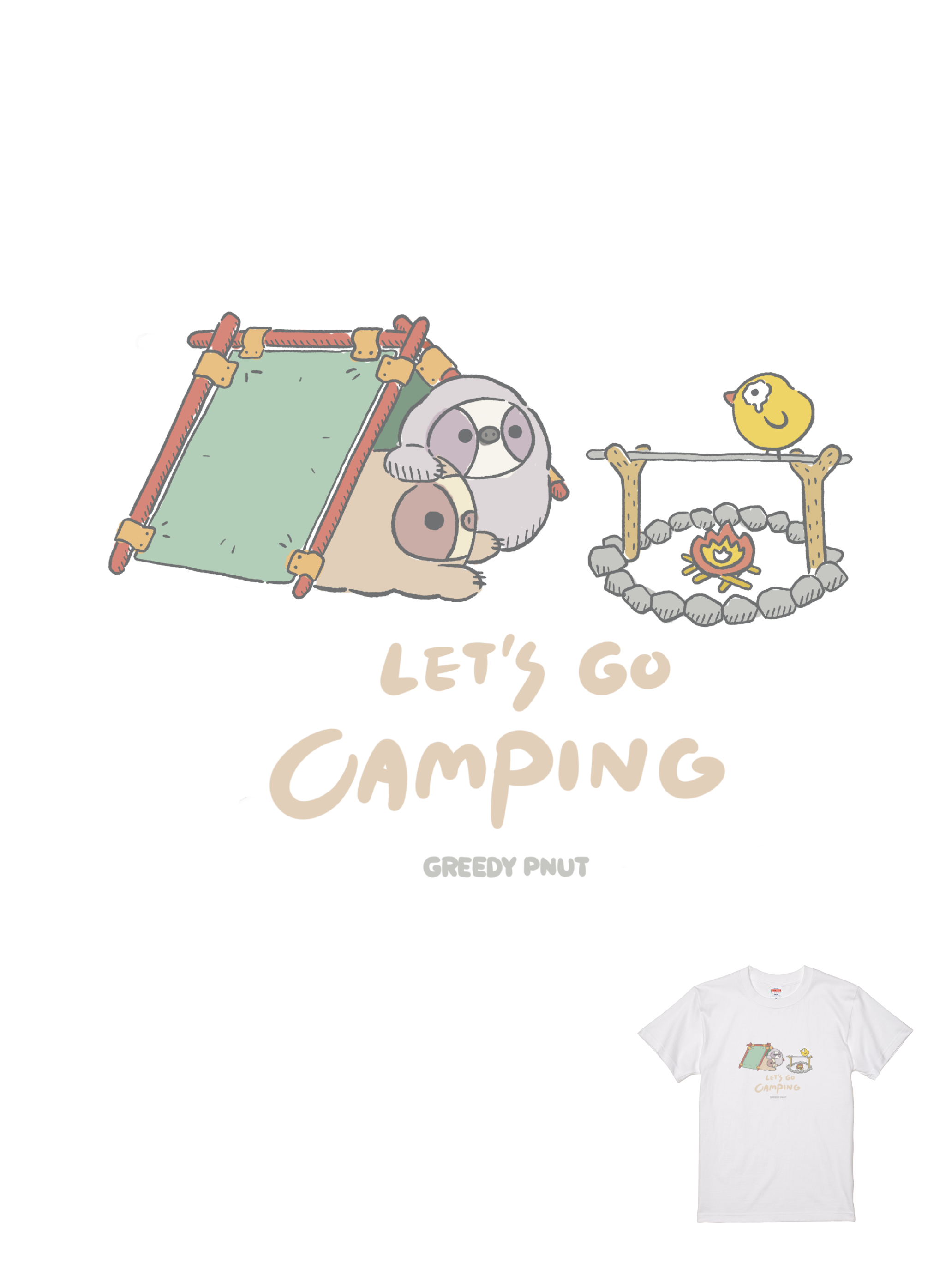 Greedy pnut聯名T｜104300107