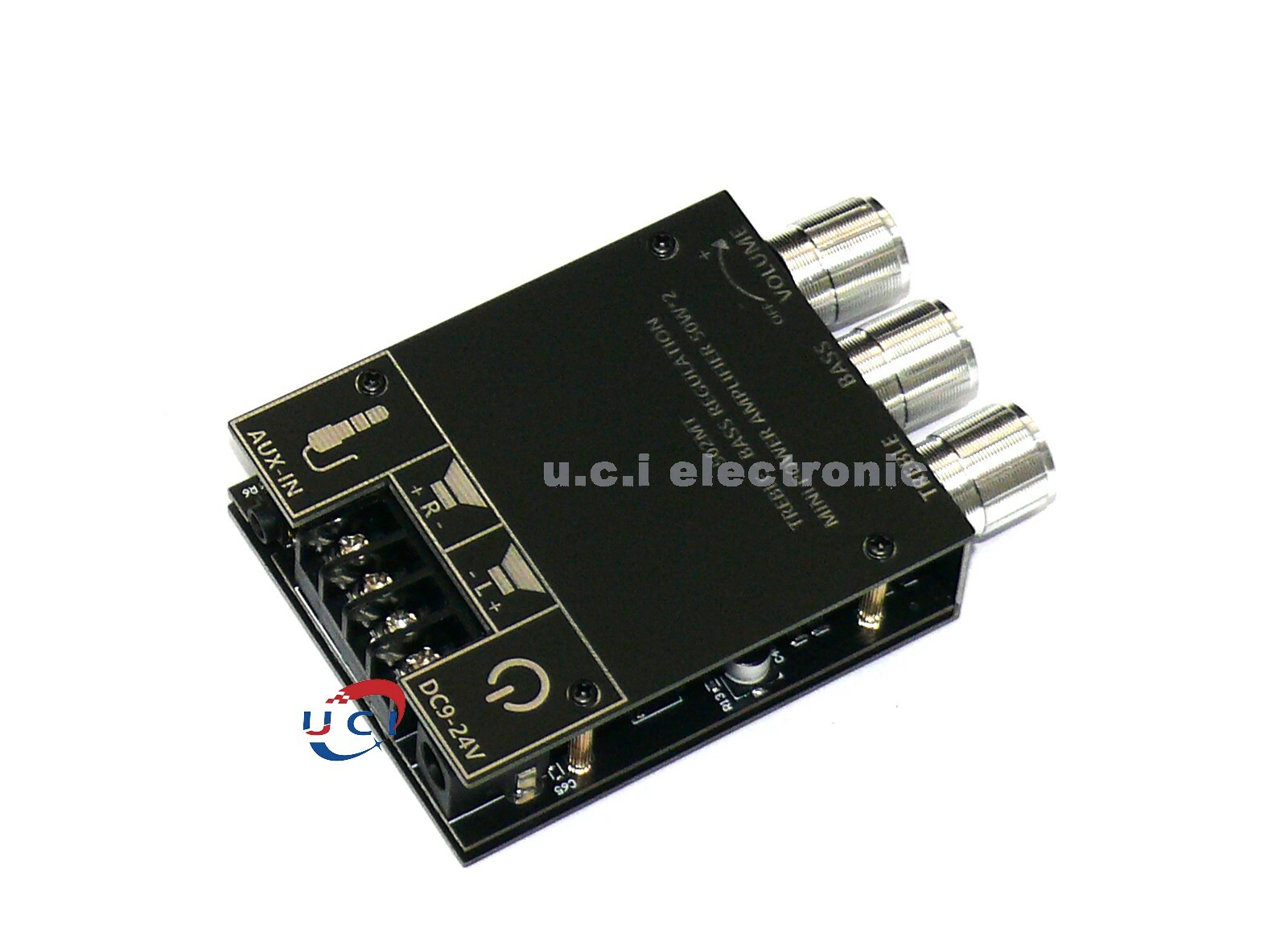 【UCI電子】(W-4) ZK-502MT 2.0身歷聲藍牙音訊數位HIFI功放板模組50W*2高低音調節