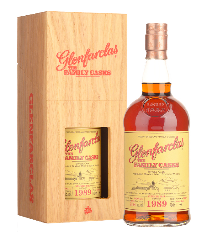 格蘭花格 家族桶 1989 #13007 (2021版) 單一純麥威士忌 700mL