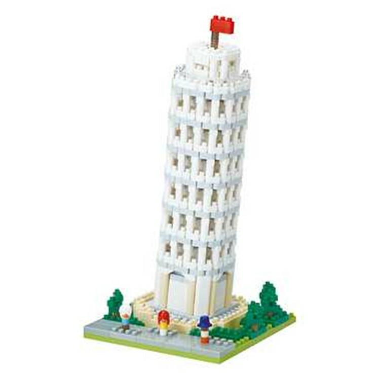 《 Nanoblock 迷你積木 》NBH_199比薩斜塔