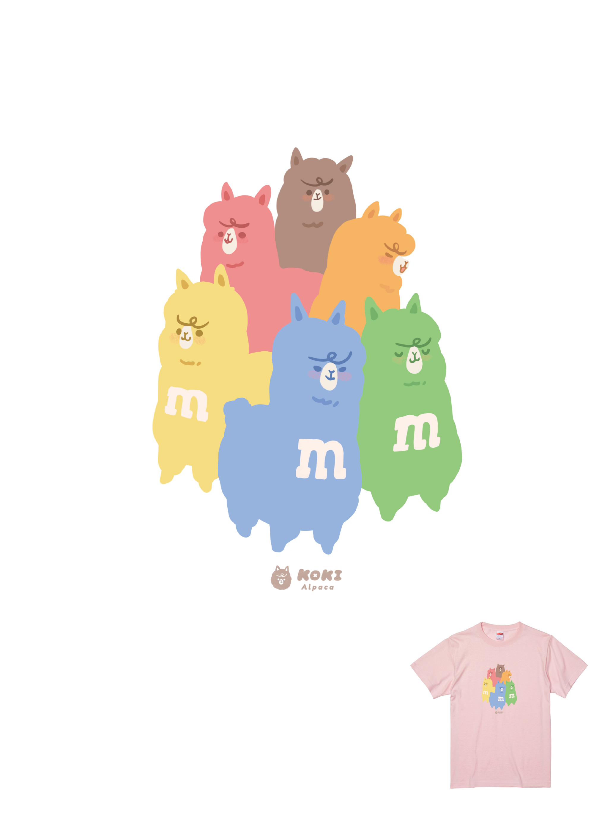 Kokialpaca聯名T|104270134