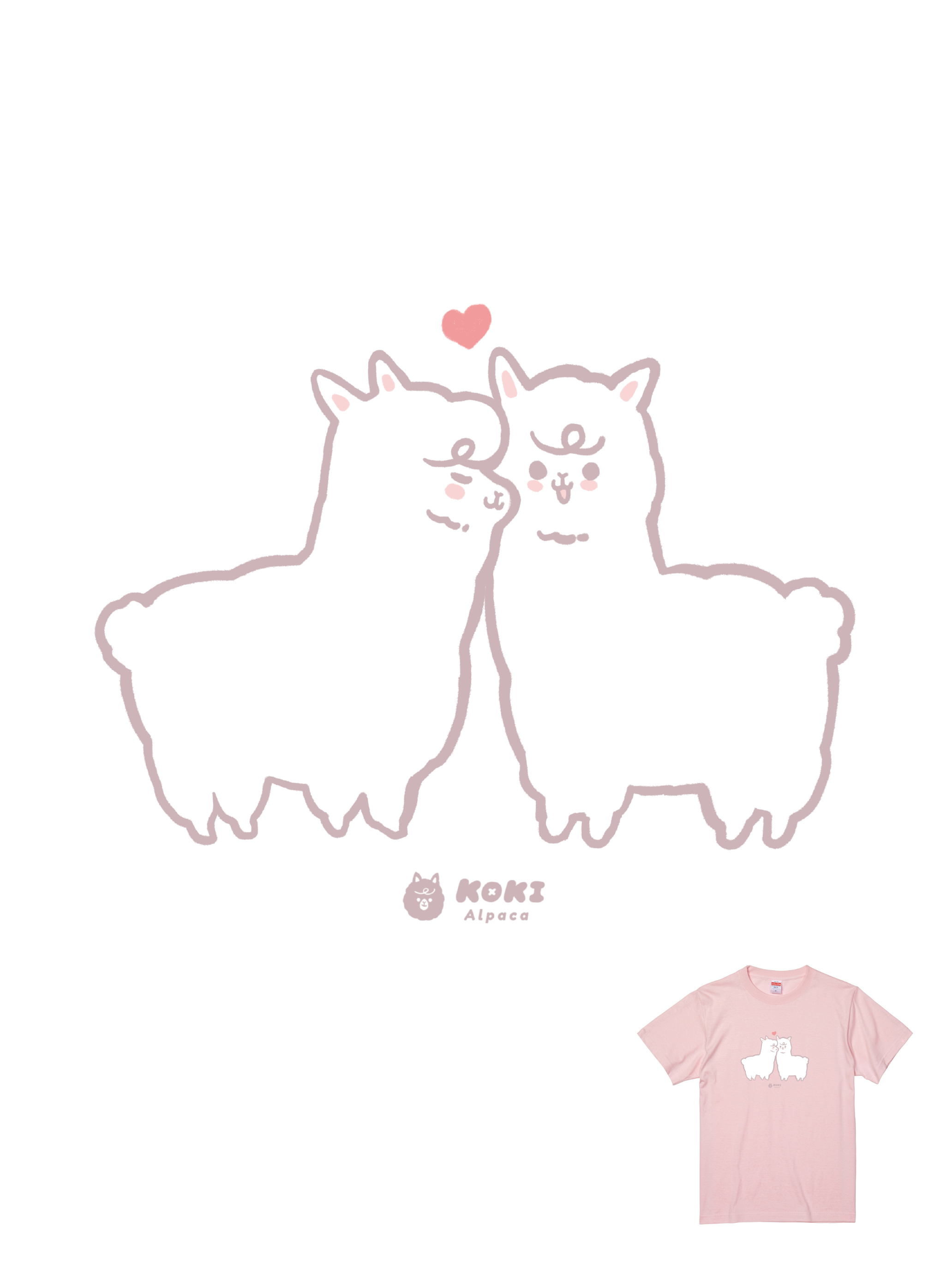 Kokialpaca聯名T｜104270136