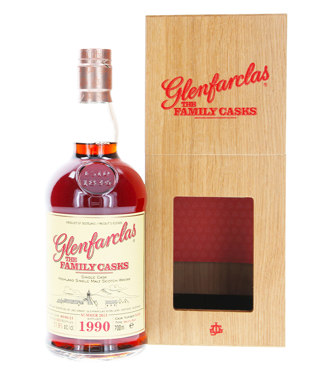 格蘭花格 家族桶 1990 #9256 (2021版) 單一純麥威士忌 700mL