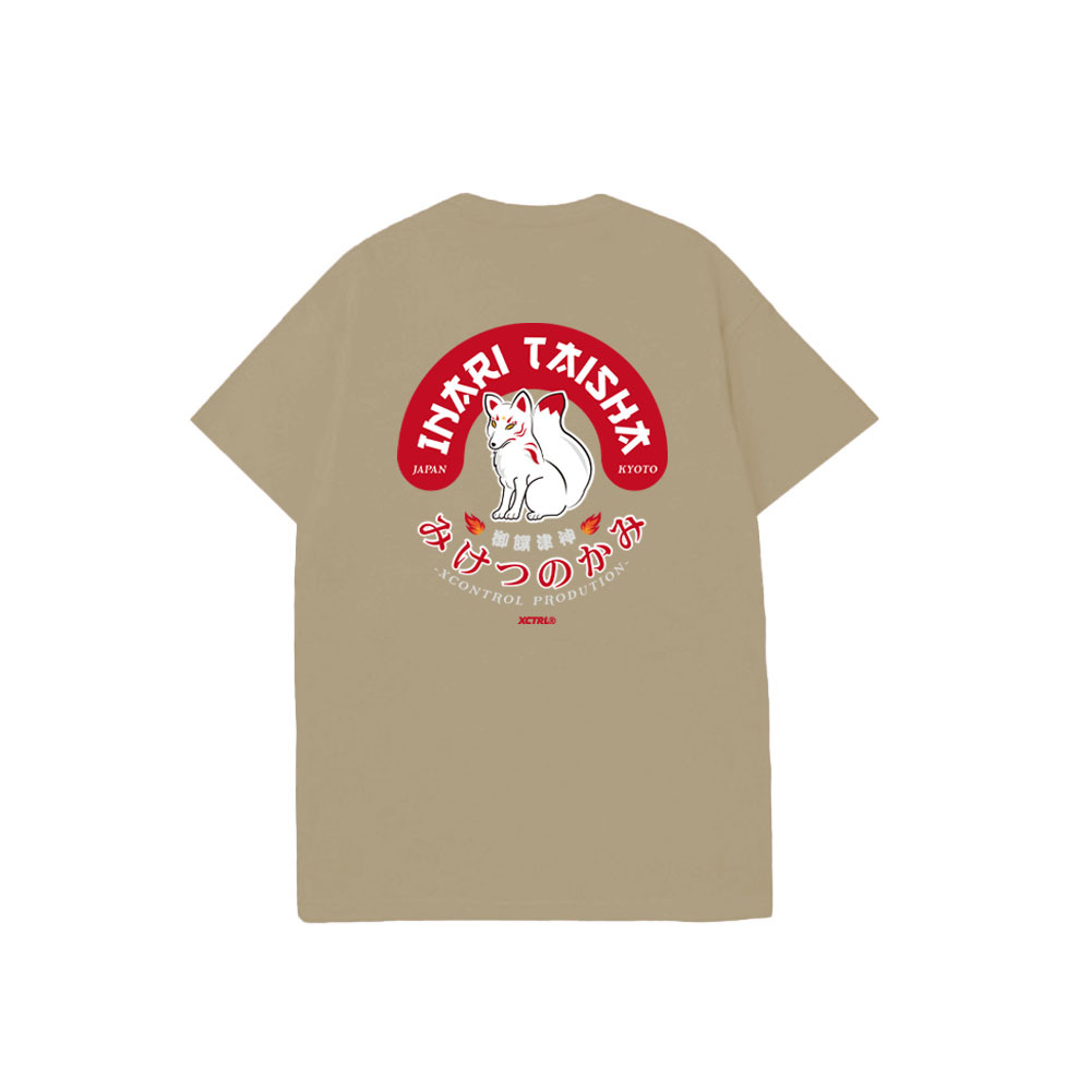 XCTRL 御饌津神短T-卡其