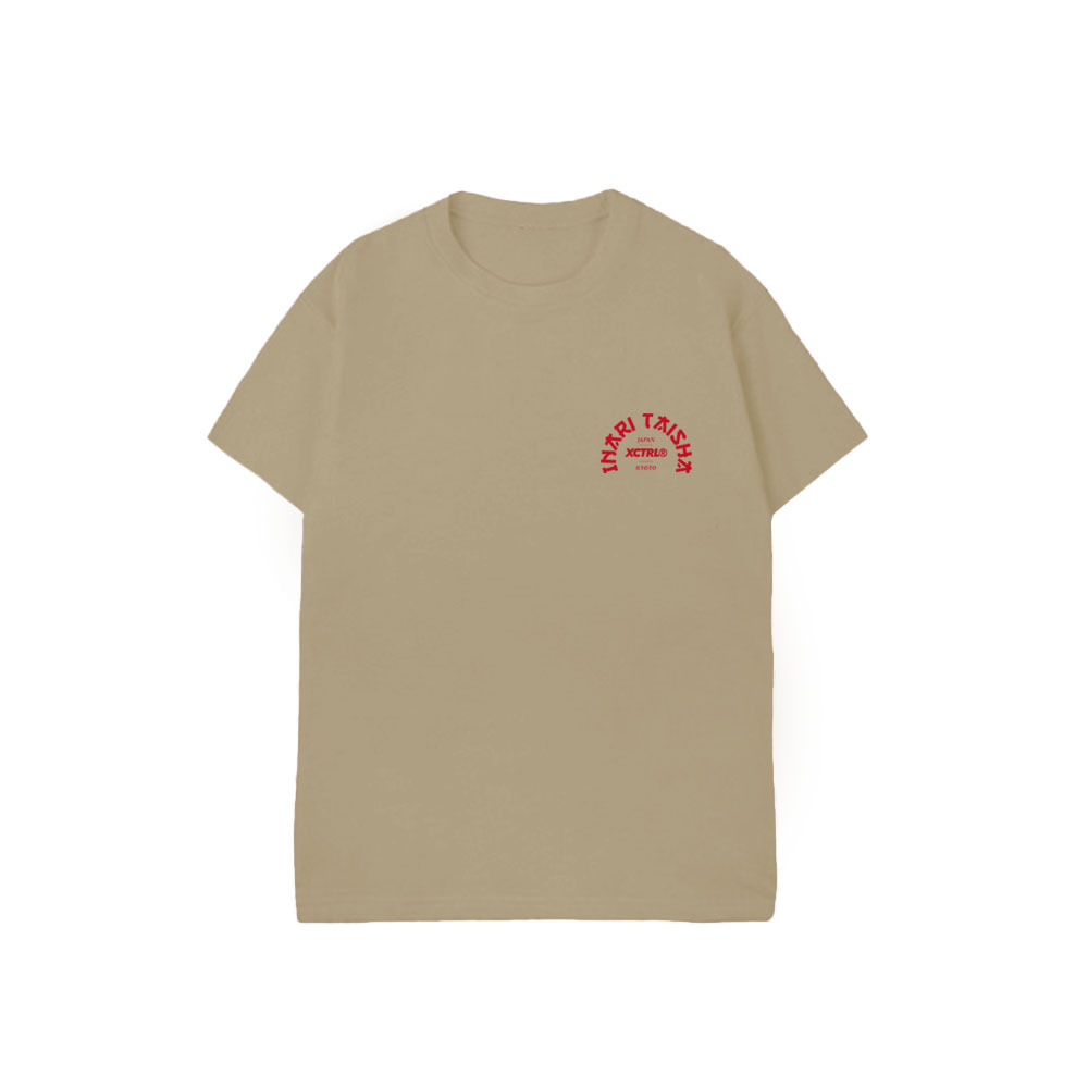 XCTRL 御饌津神短T-卡其