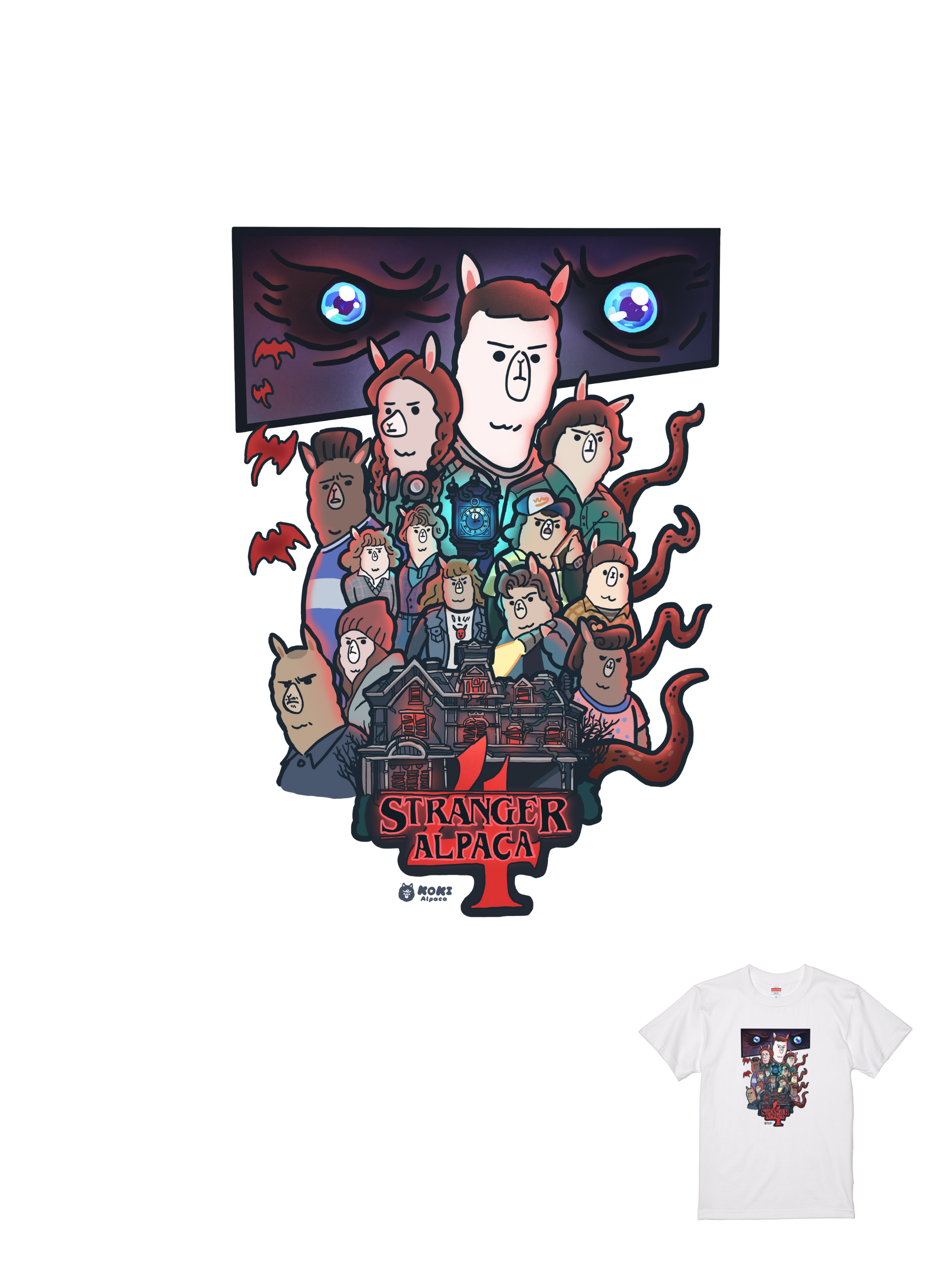 Kokialpaca聯名T｜104270127