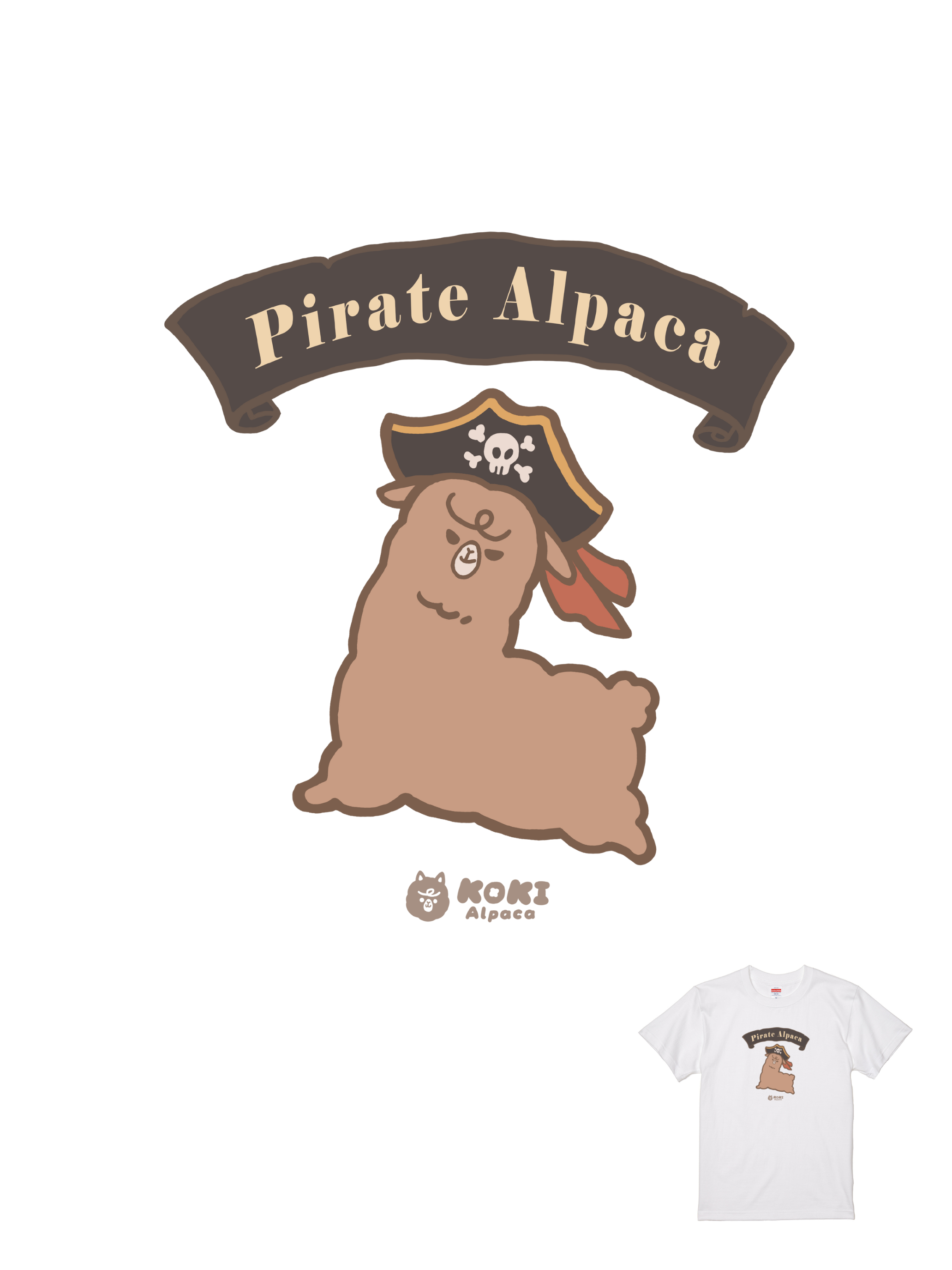 Kokialpaca聯名T｜104270126