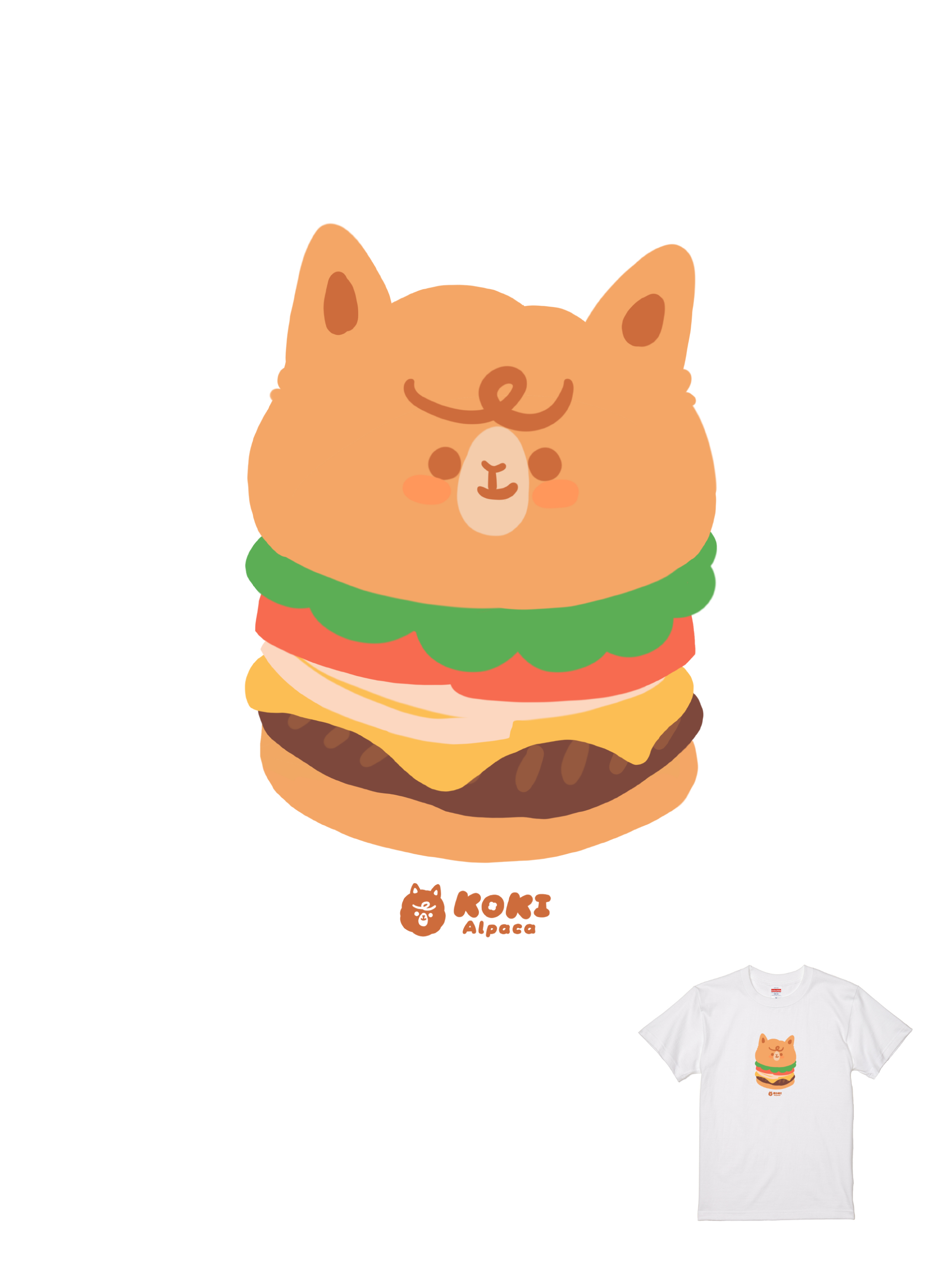 Kokialpaca聯名T｜104270122