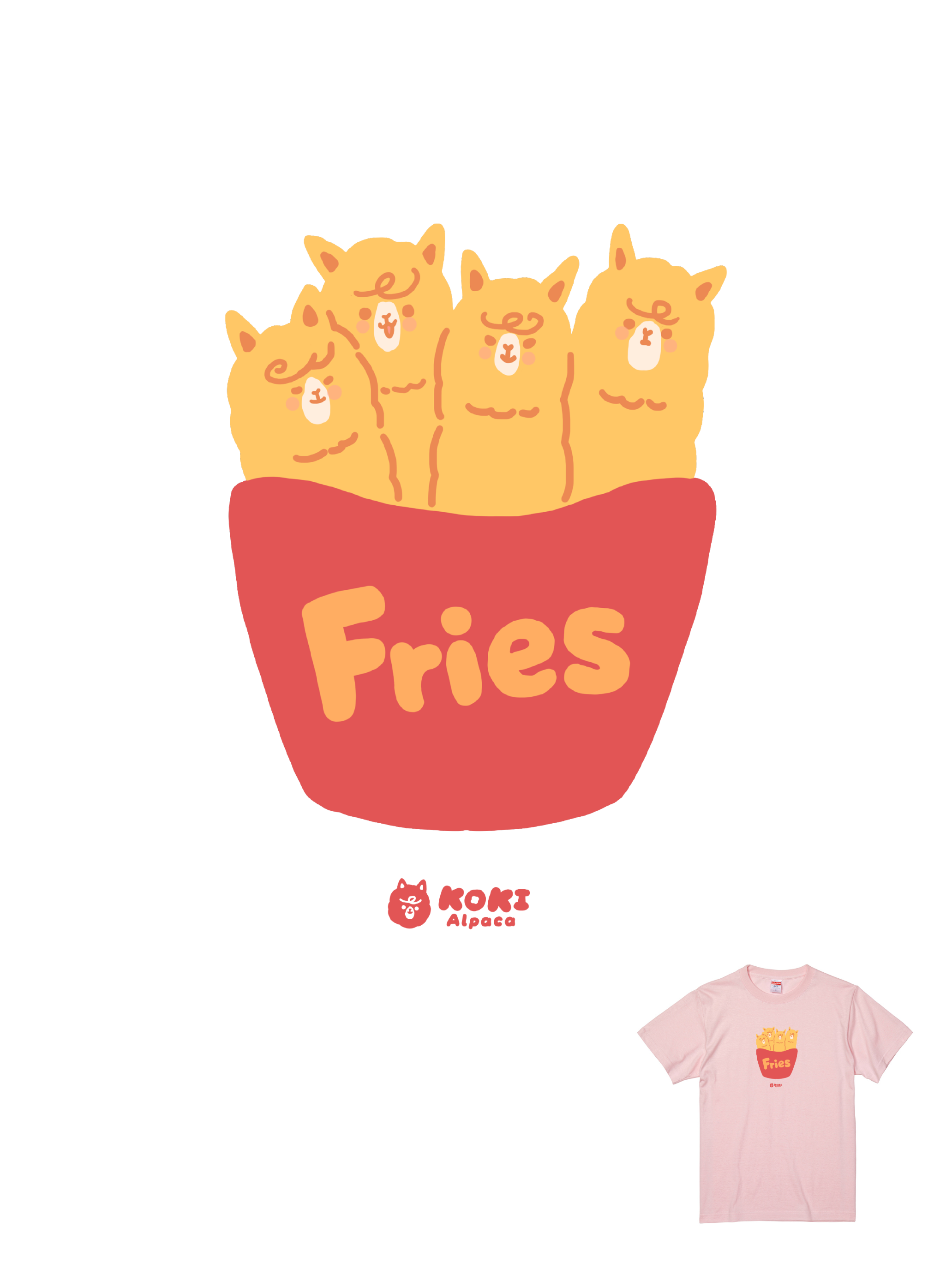 Kokialpaca聯名T｜104270120