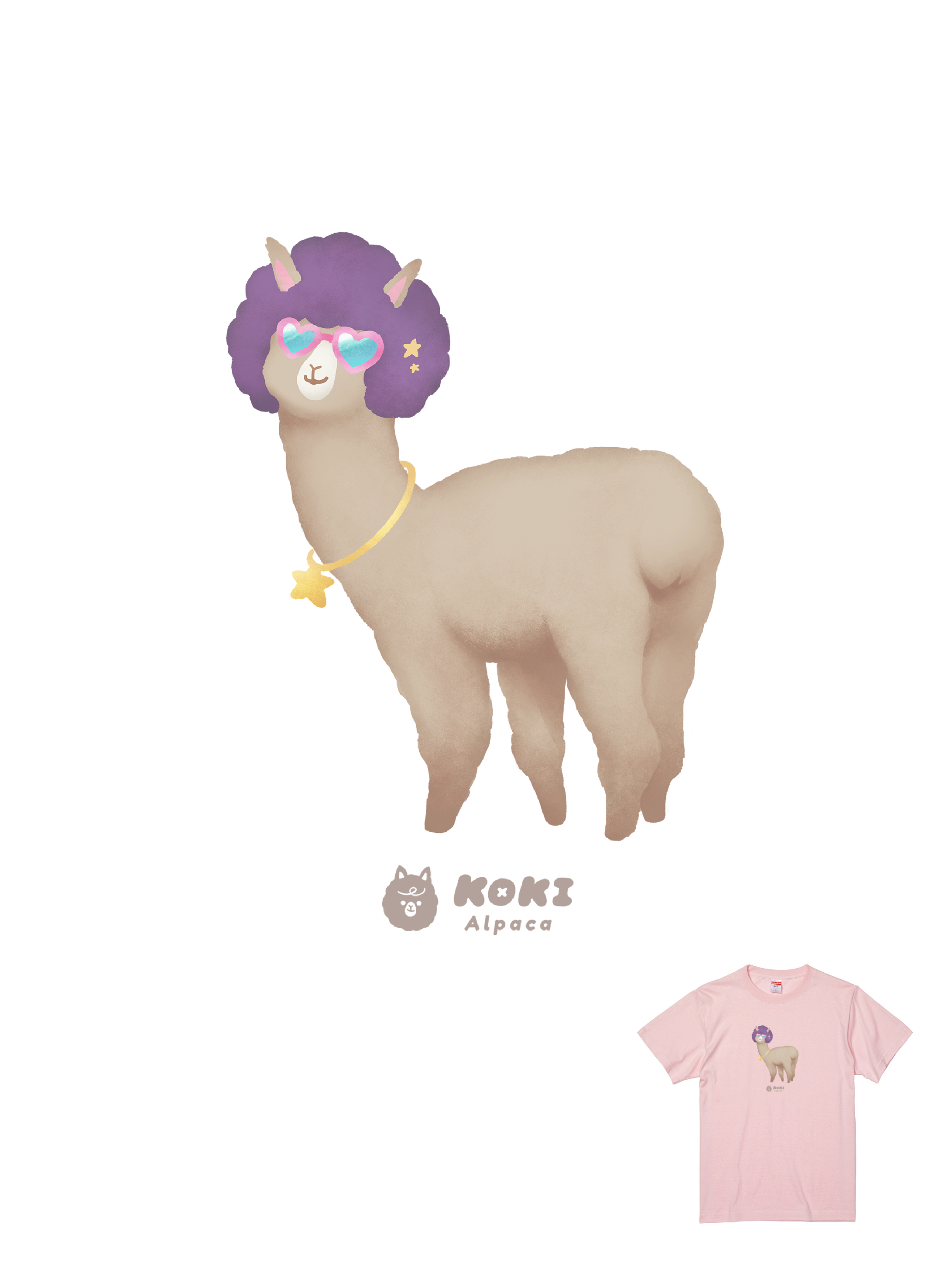 Kokialpaca聯名T｜104270118