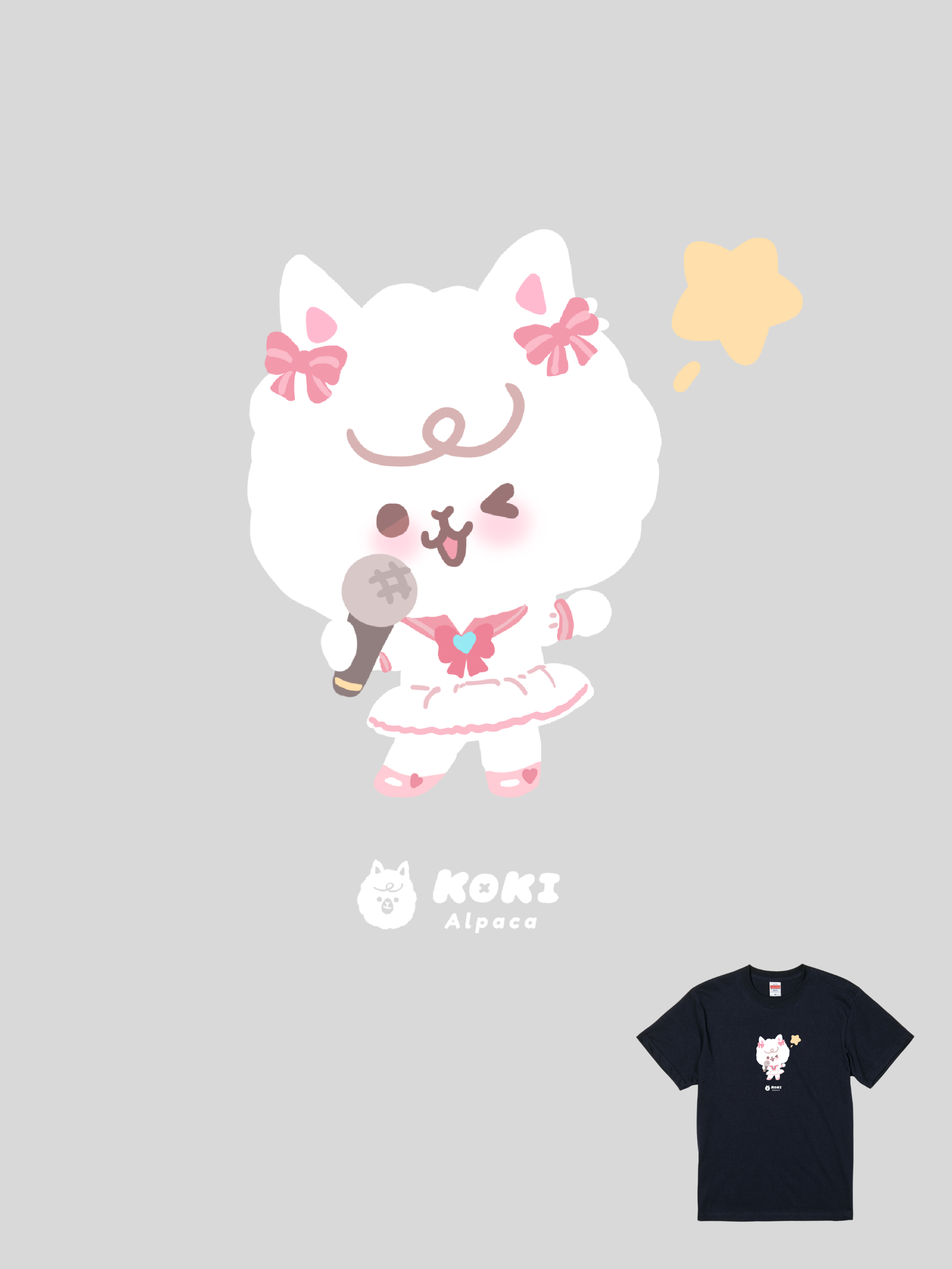 Kokialpaca聯名T｜104270116