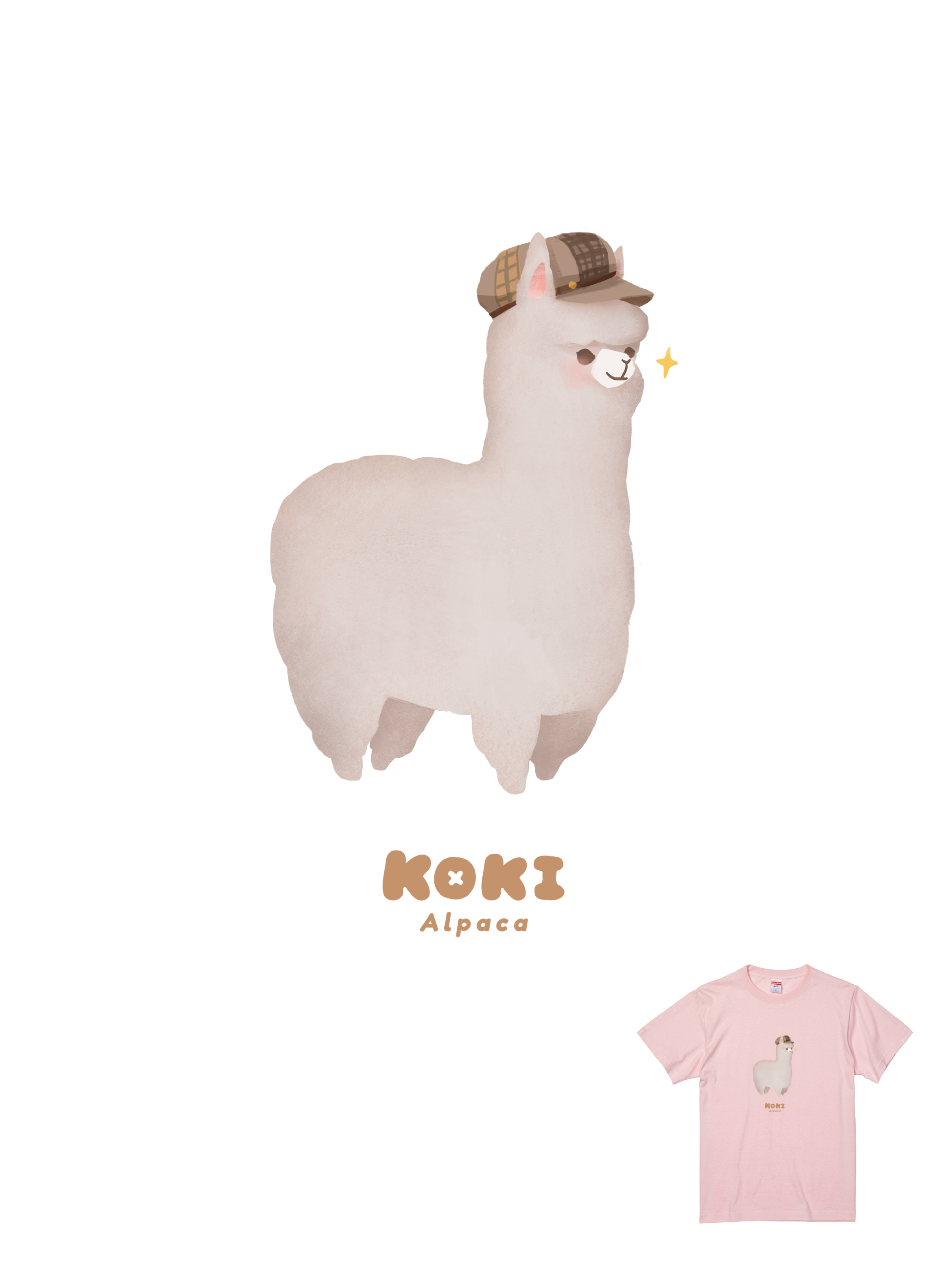 Kokialpaca聯名T｜104270108