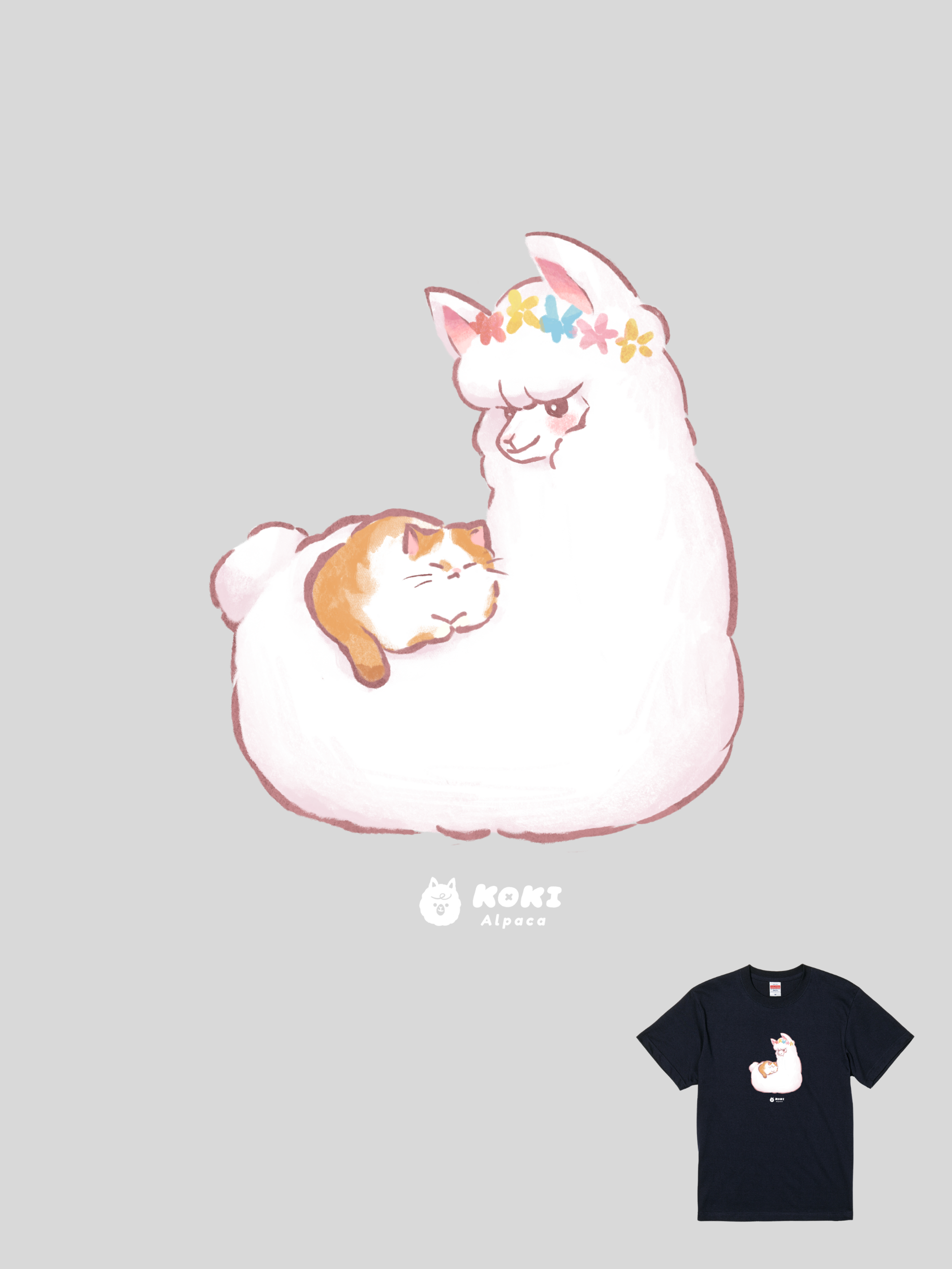 Kokialpaca聯名T｜104270112