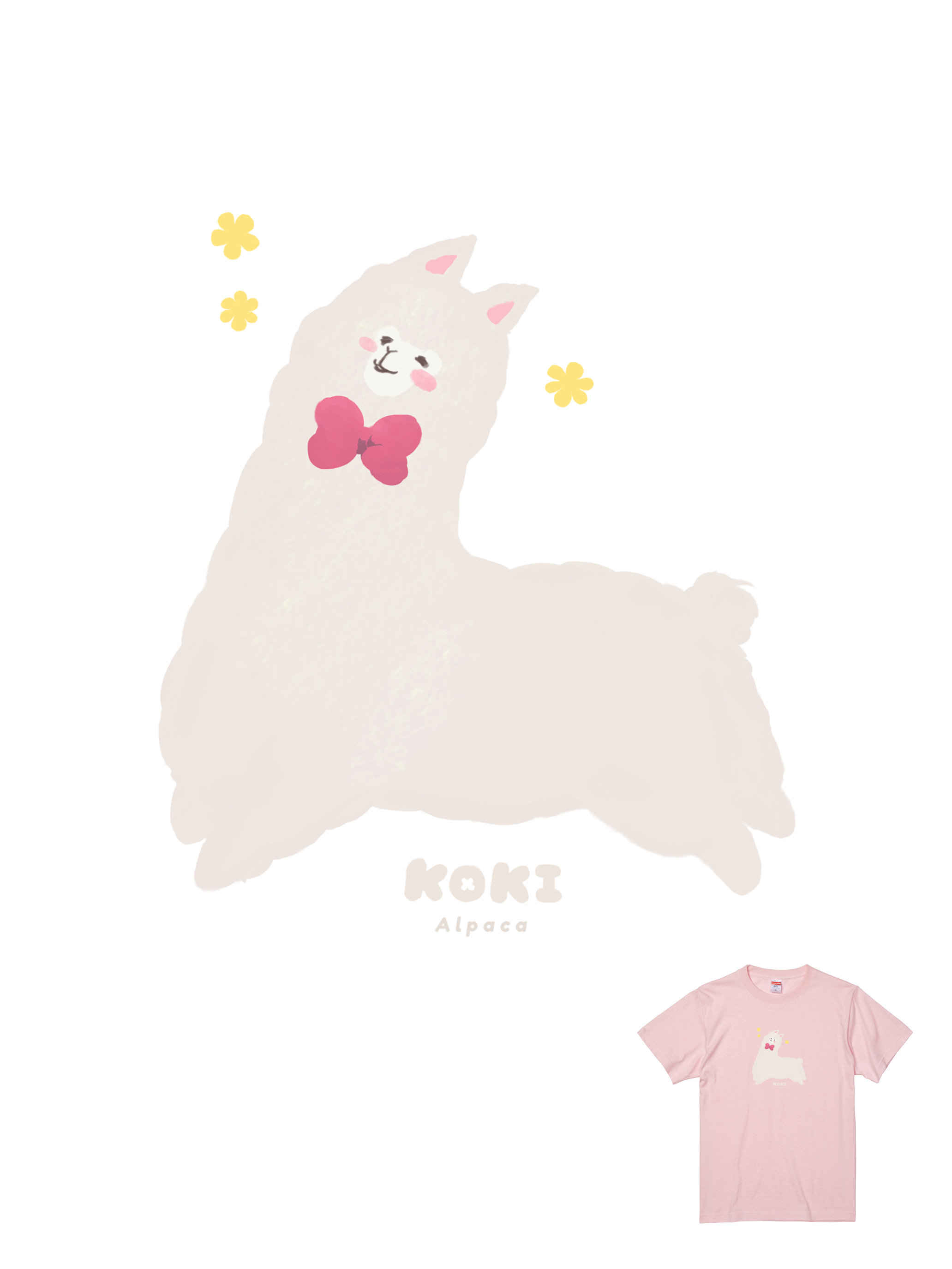 Kokialpaca聯名T｜104270105