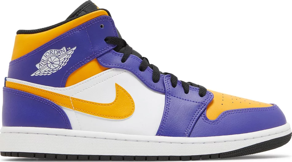 Nike Air Jordan 1 Mid 'Lakers' 湖人 DQ8426-517【現貨商品】