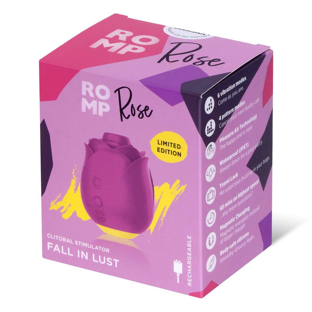 ROMP Rose 陰蒂刺激器 粉紫色