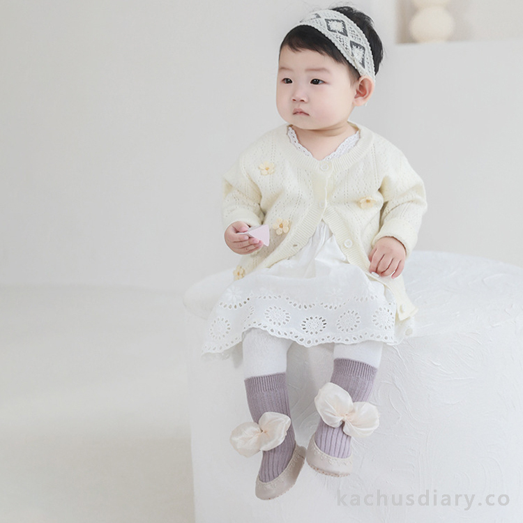 Baby princess bow shoes