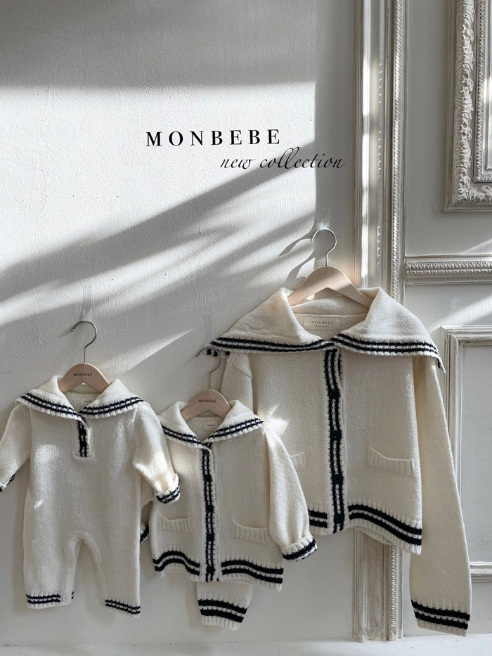 Monbebe Family Cardigan and bodysuit