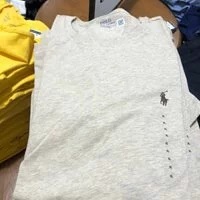 [S] PRL SMALL LOGO ROUND NECK SHORT SLEEVE T-SHIRT,DUNE TAN, 710610667081-DUNE TAN (SRL44)