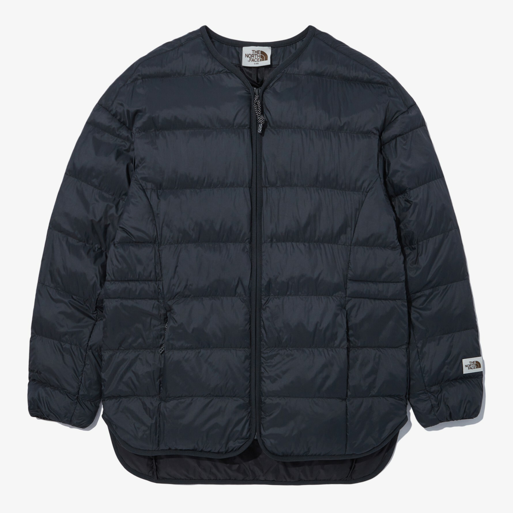 THE NORTH FACE 白標 女 COMFY ON BALL 羽絨 外套 黑藍 NJ3NN80J