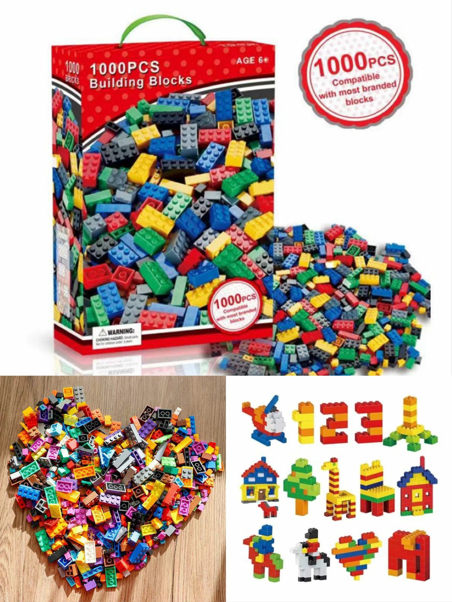 🔶歐美熱賣🔥Building Blocks 1000粒積木