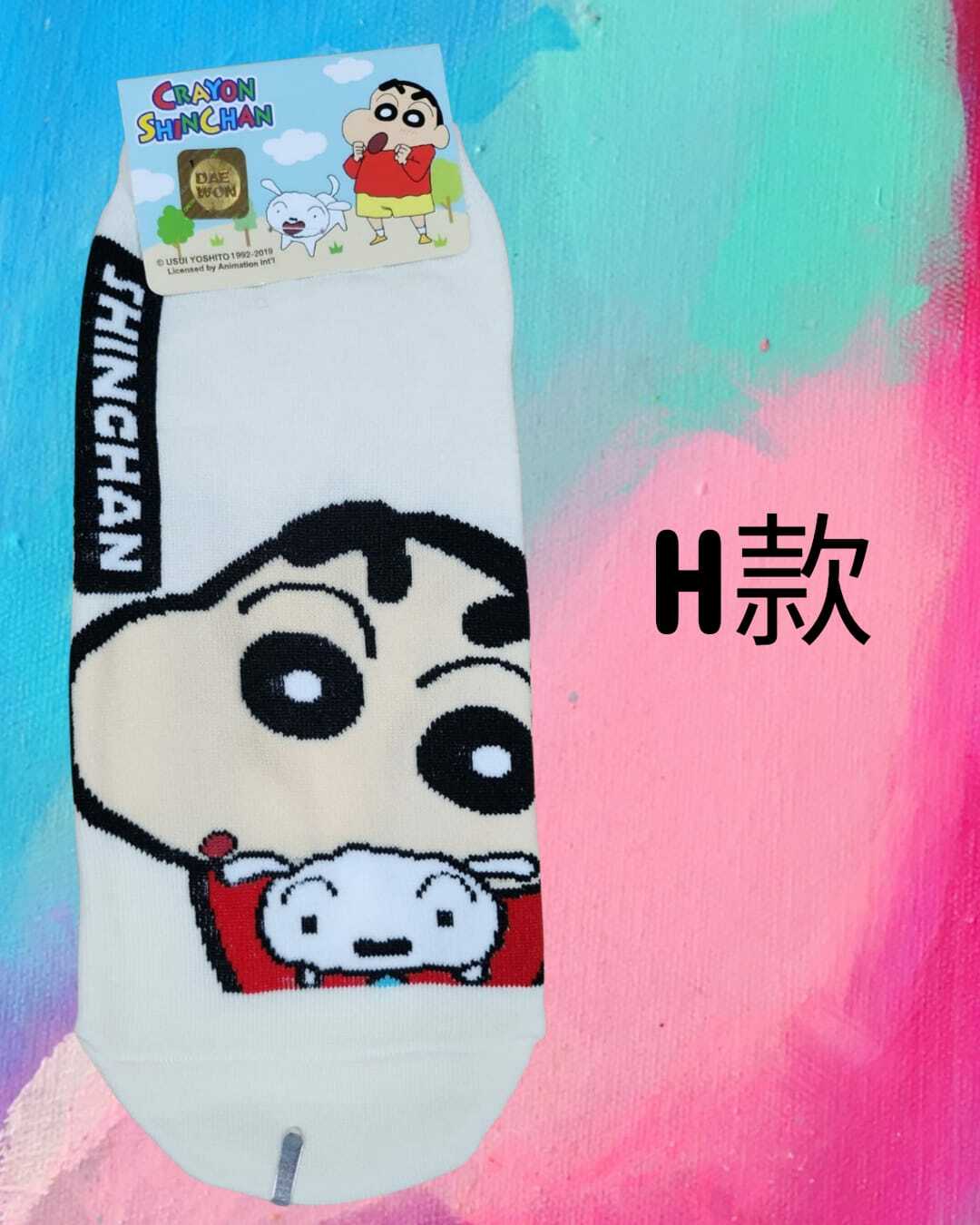 現貨 韓國蠟筆小新襪 (SC830)