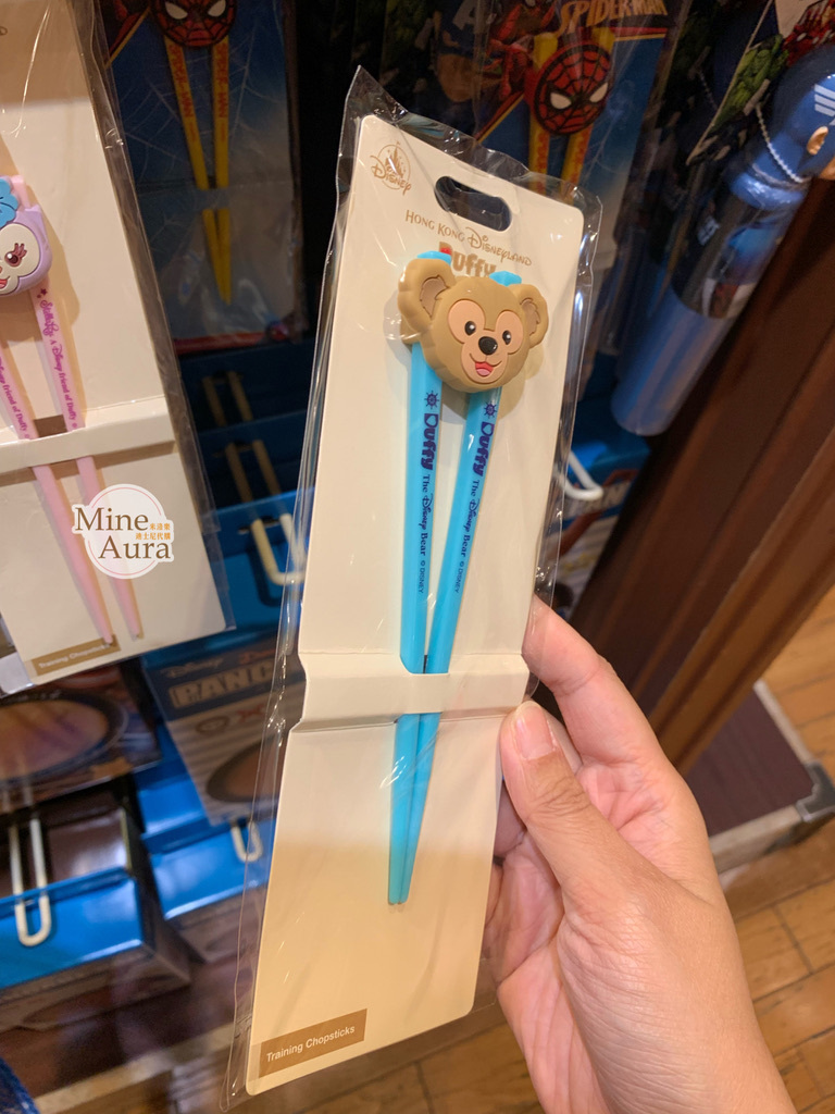 (現貨) 達菲 大頭造型 寶寶專用 學習筷 -香港迪士尼樂園