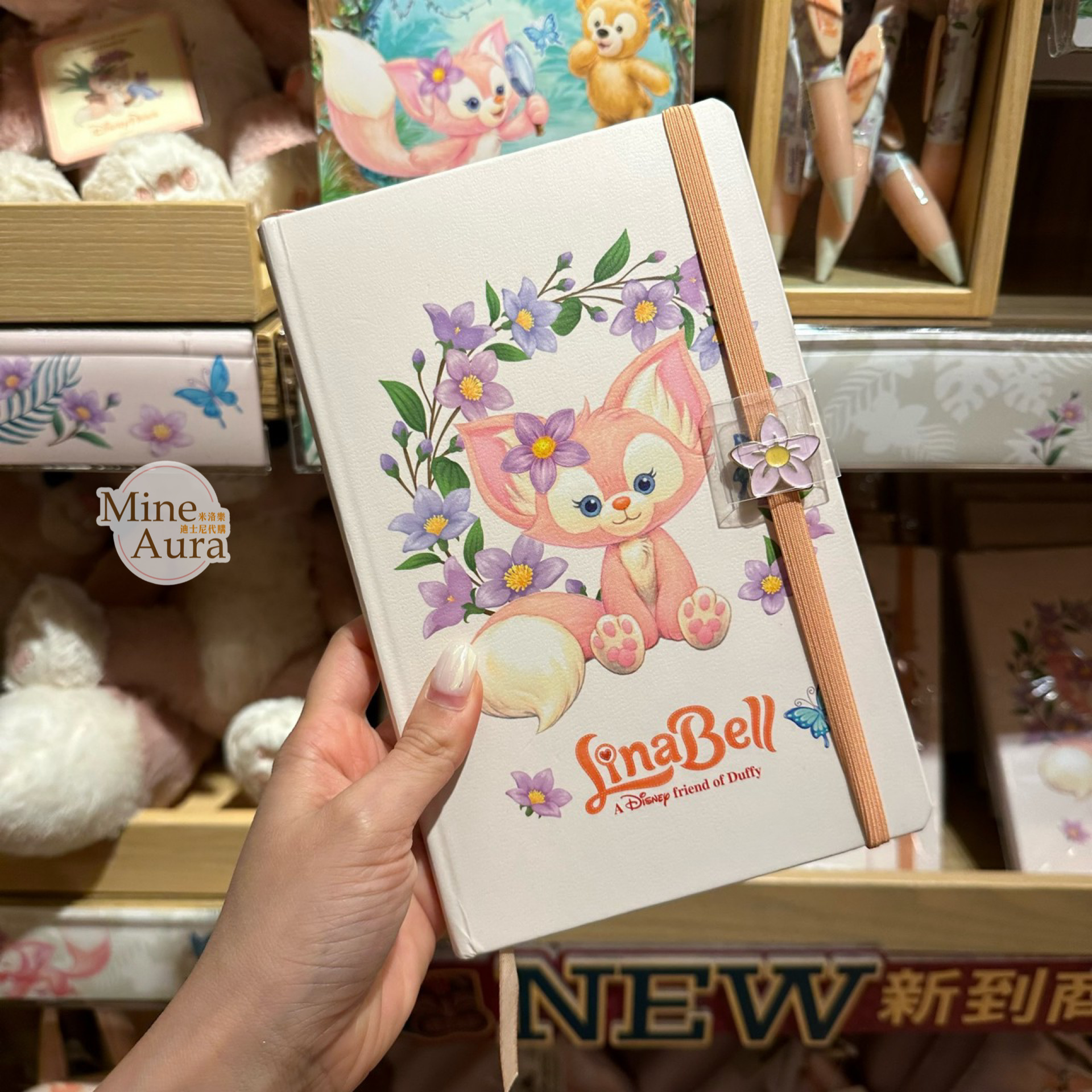 玲娜貝兒 Lina bell 筆記本 記事本 -香港迪士尼樂園